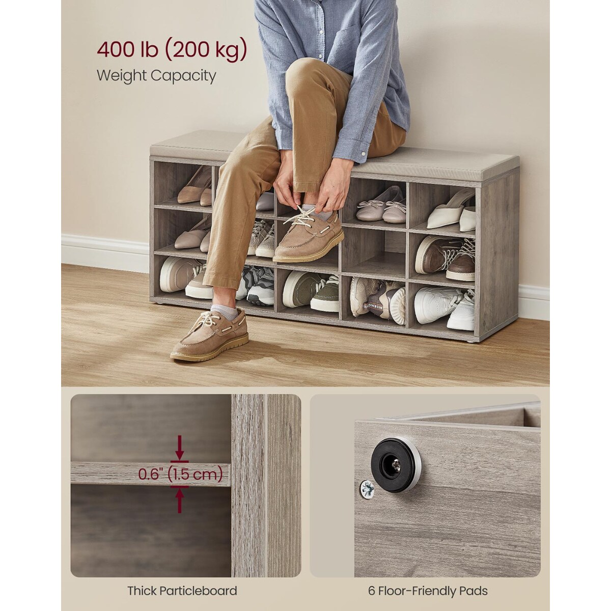 Slickblue D-SM-10K510SHLU Shoe-Racks - View #3