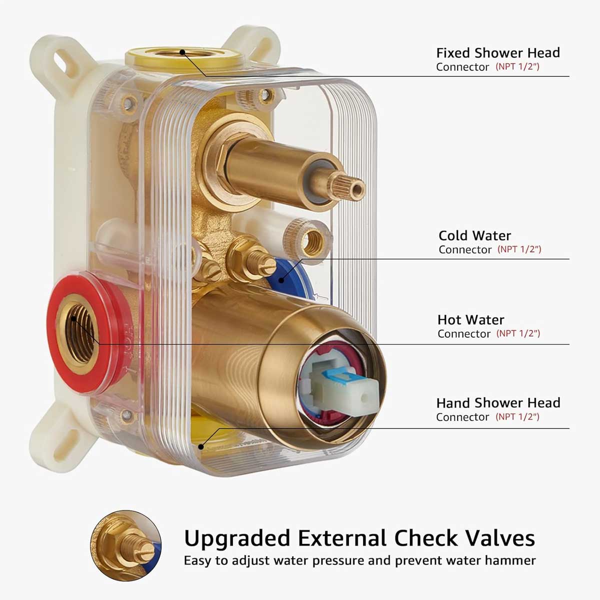 Aoibox IT85S031 Fixed-Showerhead - View #5