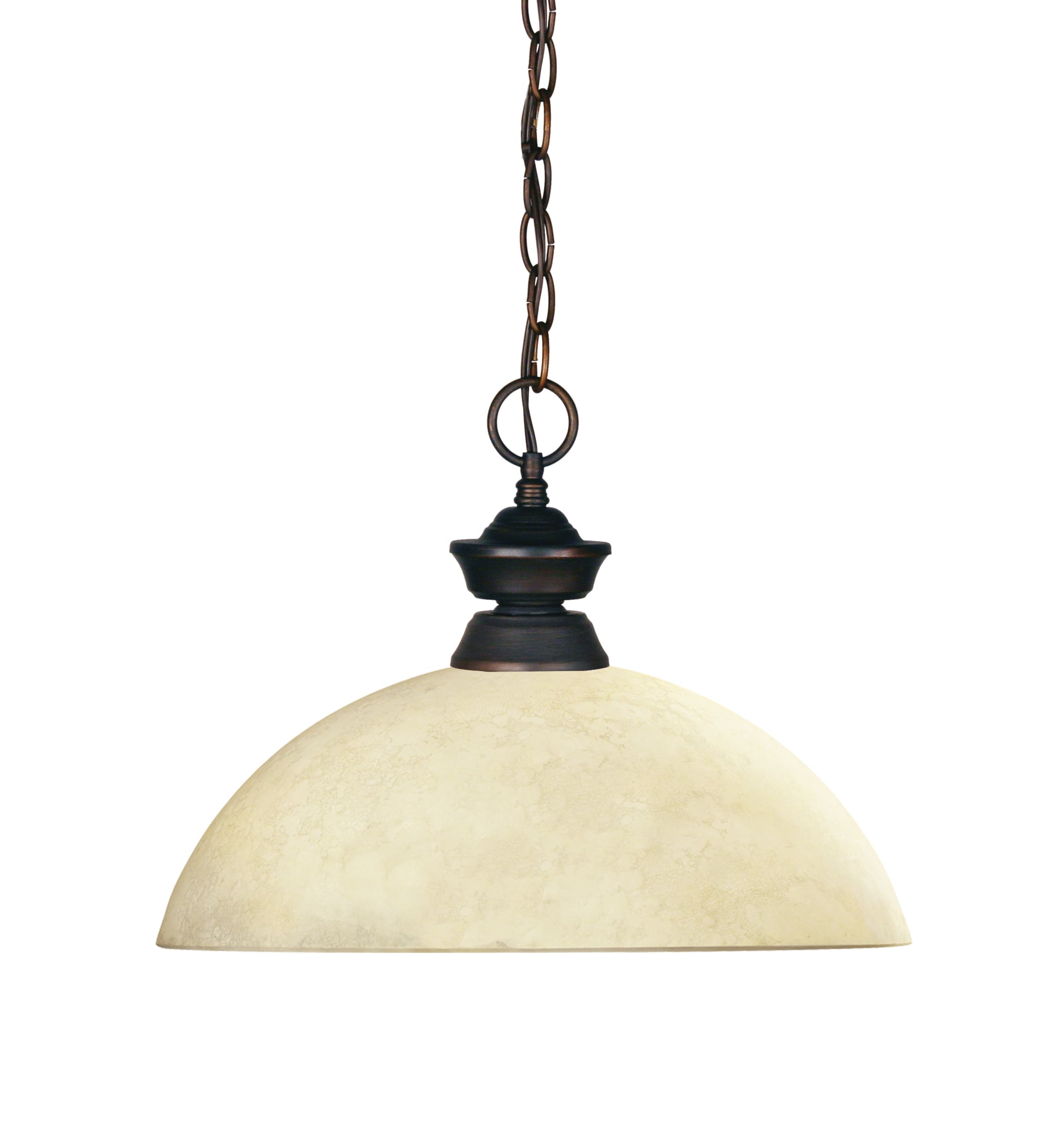 Z-Lite 100701OB-DGM14 Shark Olde Bronze Incandescent Medium base (E-26) Pool Table Lighting