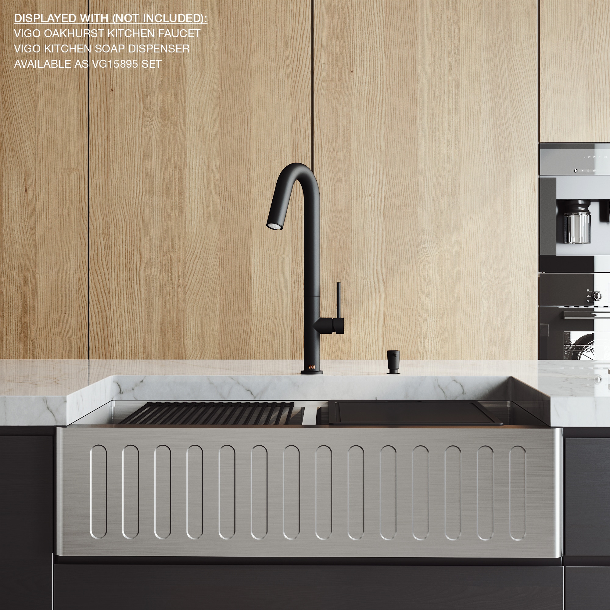 VIGO VGS3620BLSA Kitchen-Sinks - View #4