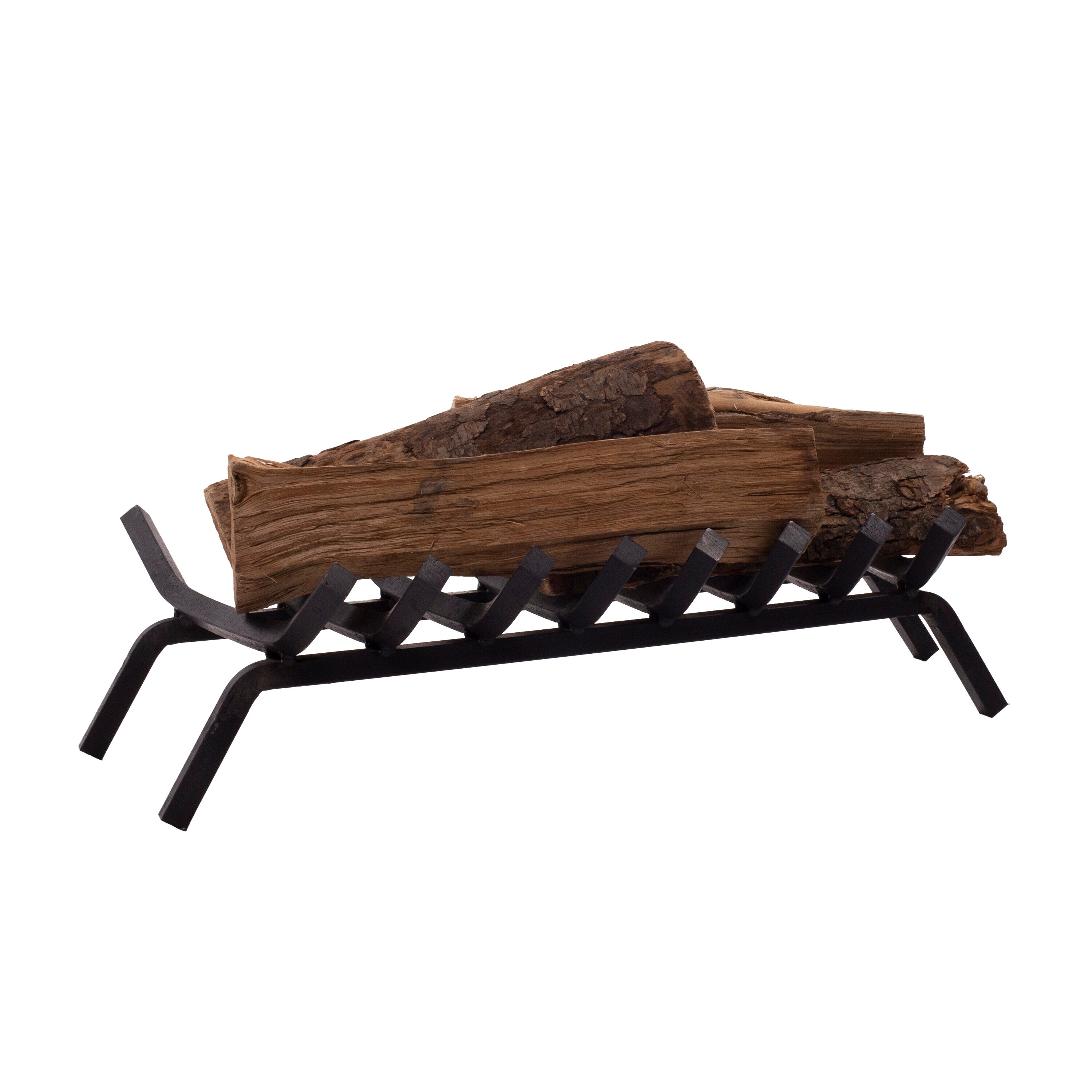 30 Steel Bar Fireplace Log Grate - 3/4 Steel