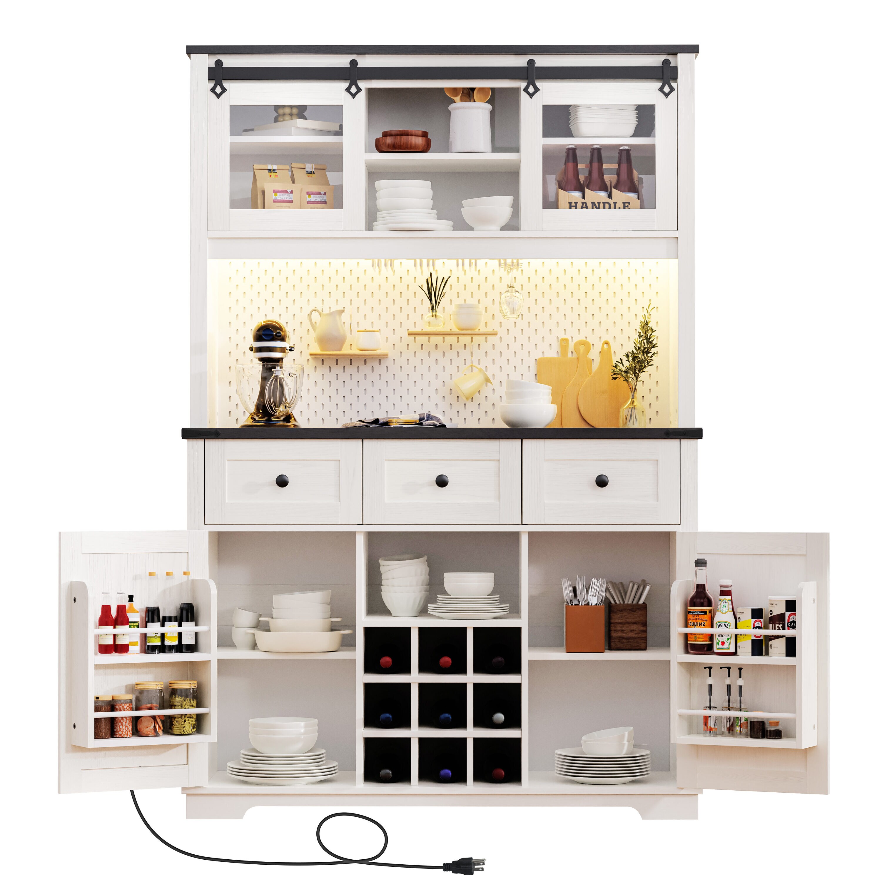 LUXEYARD DS-M-BAC02876 Cabinets-Kitchen - View #13