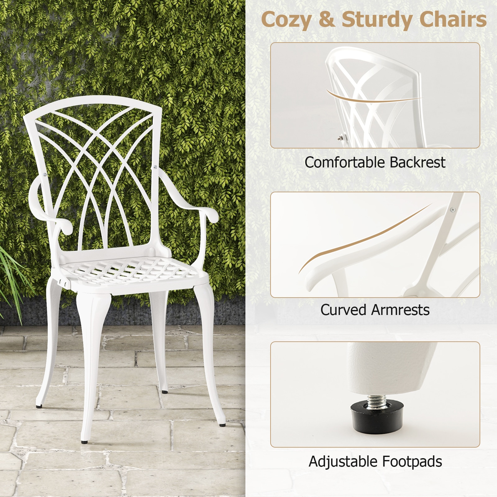 WELLFOR OUZ66226 Patio-Dining-Sets - View #6