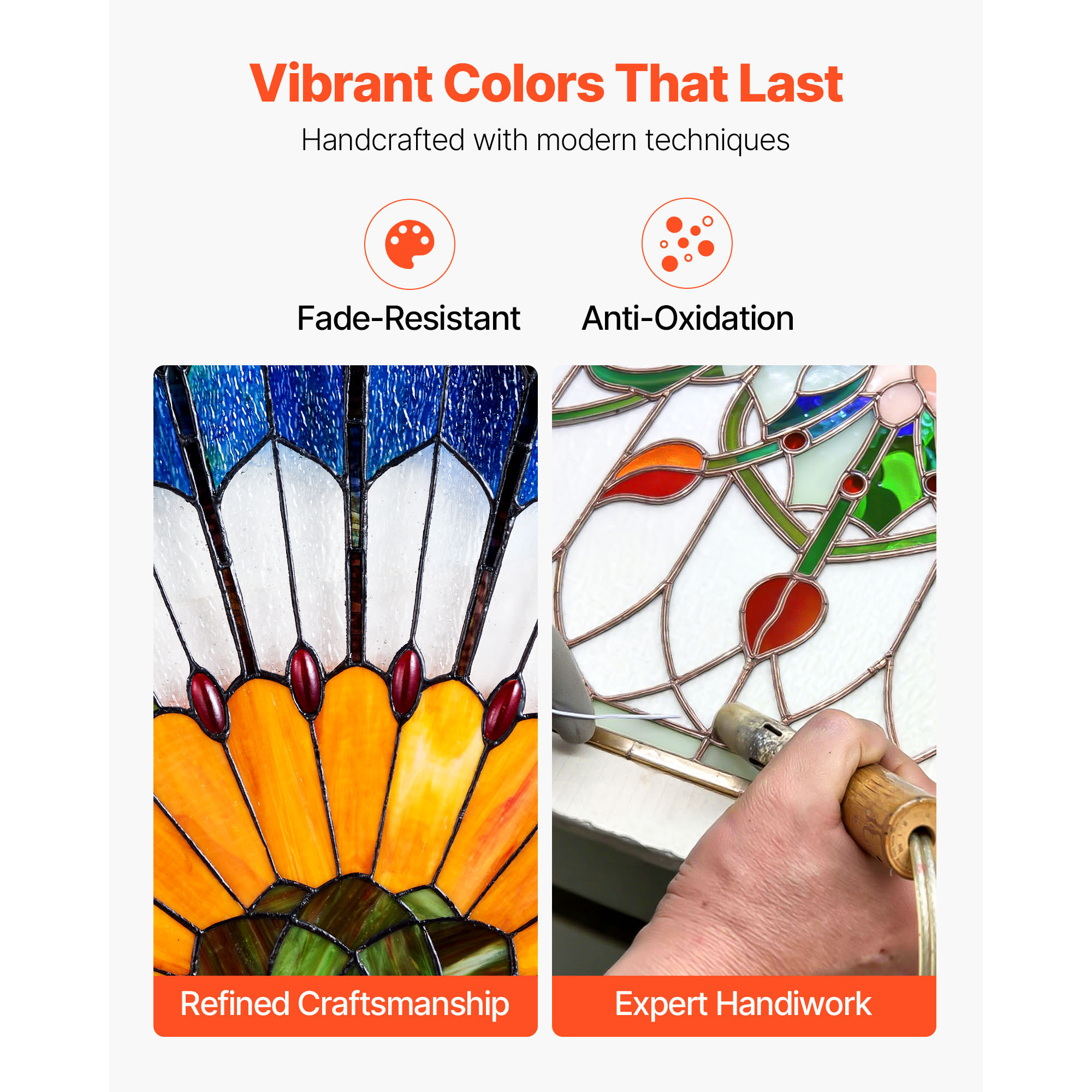 VEVOR SCBYXCSBLBBY08781V0 Stained-Glass-Panels - View #3