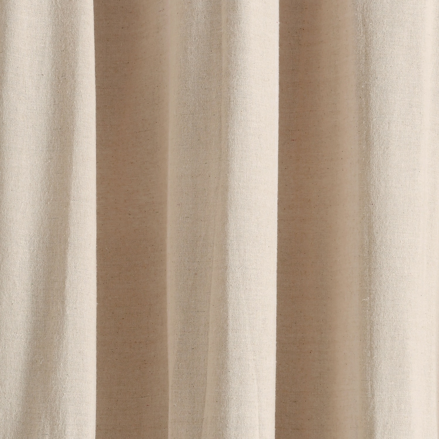 Linen Button Blackout Pleated Window Curtain Panel 40x84