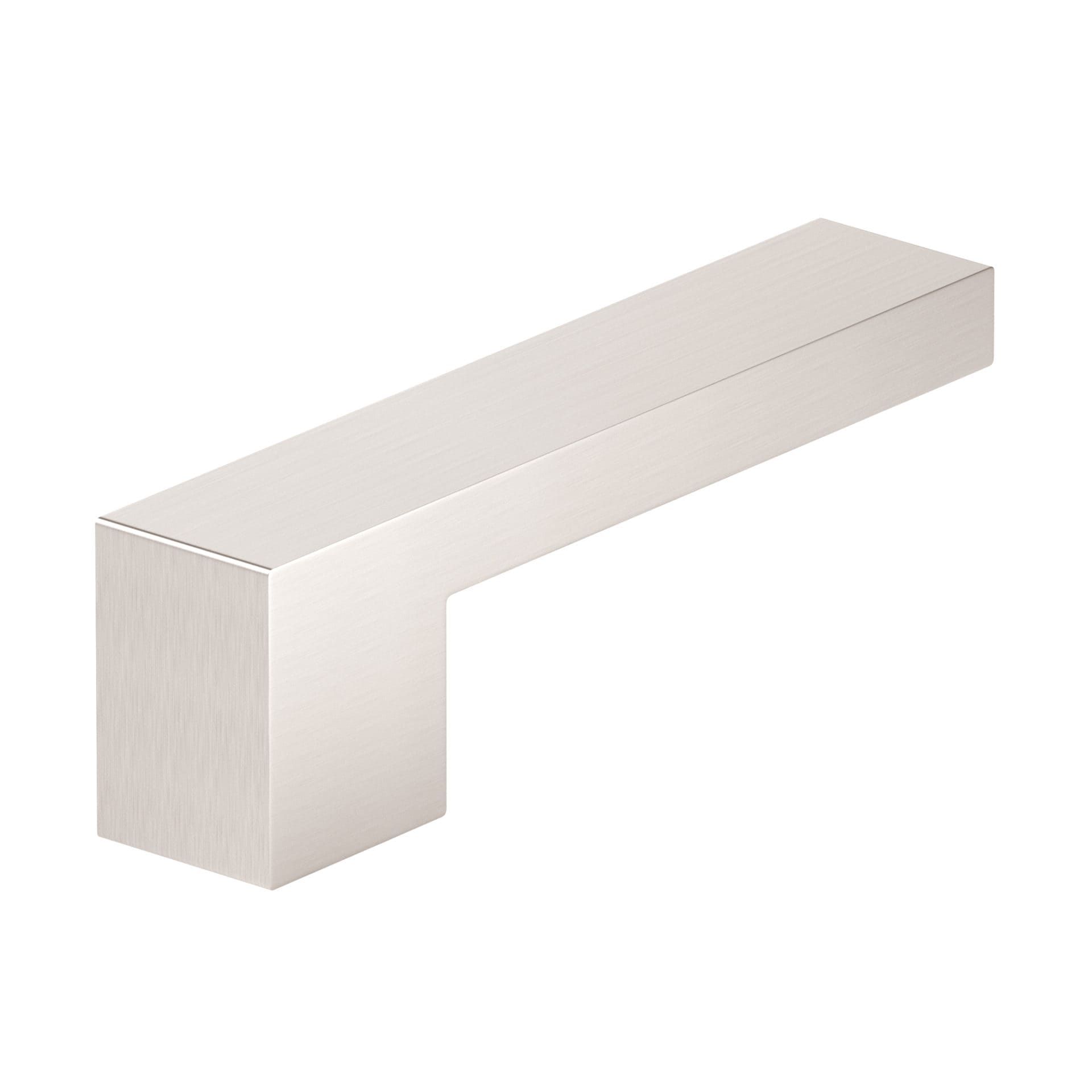 Richelieu 79761699195 5/8-in , 16mm Center to Center Brushed Nickel Rectangular Handle