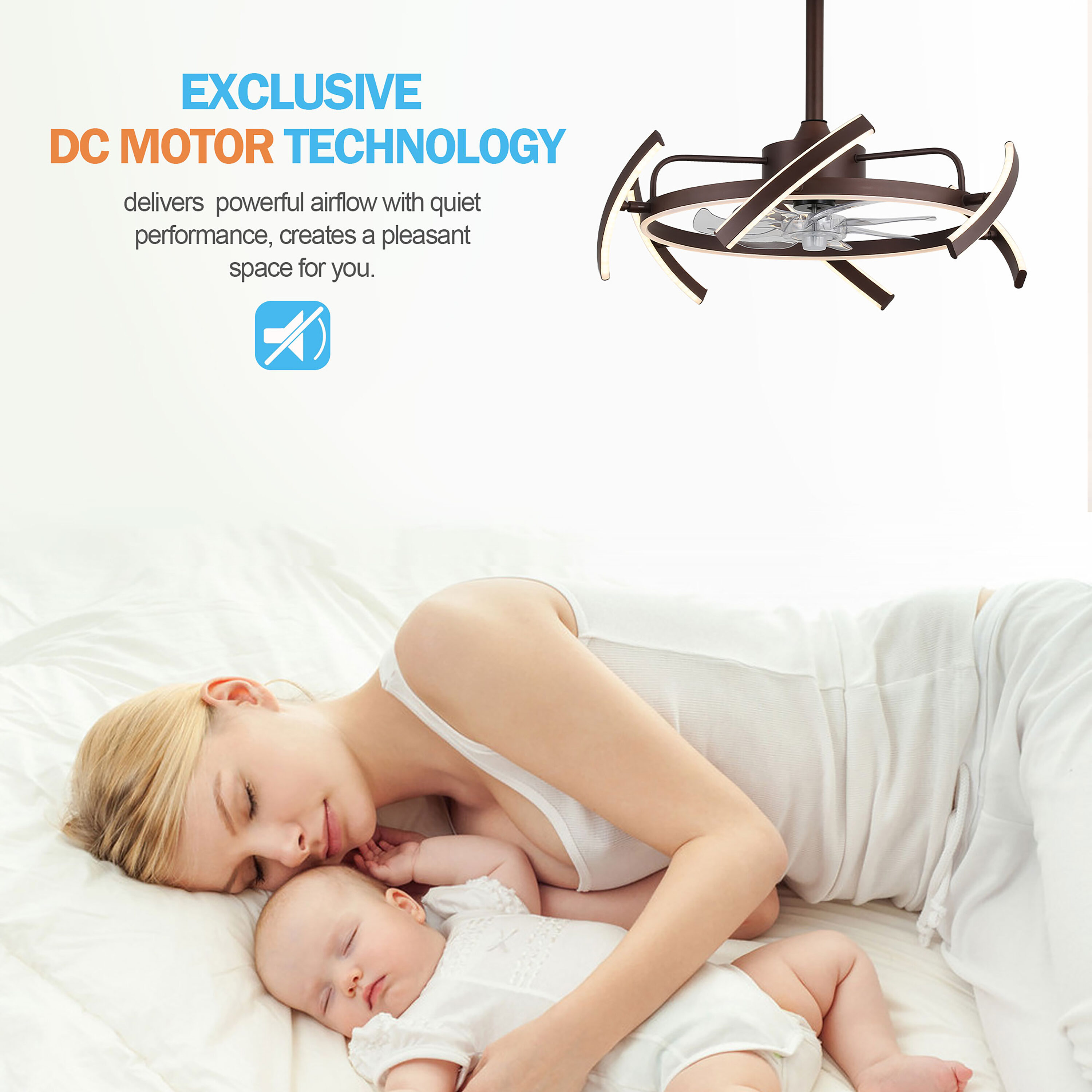 Oaks Decor DC2405-K Ceiling-Fans - View #5