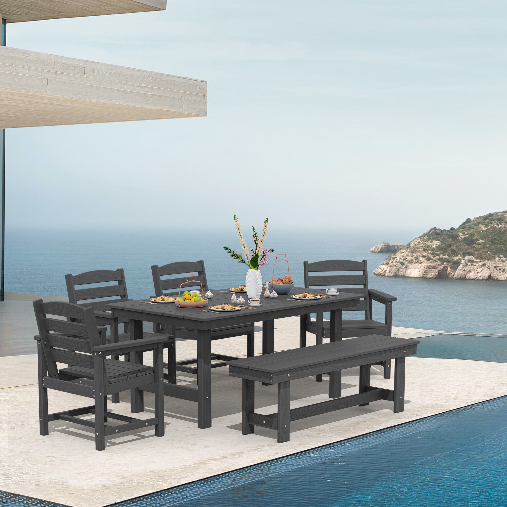 JEAREY PEJYCZY06-GY Patio-Dining-Sets - View #6