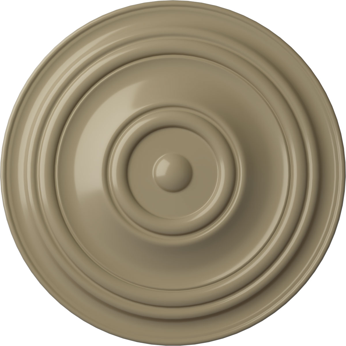 Ekena Millwork CM31TRGDF Traditional 31.5-in W x 31.5-in L Painted Gobi Desert Polyurethane Whole Ceiling Medallion