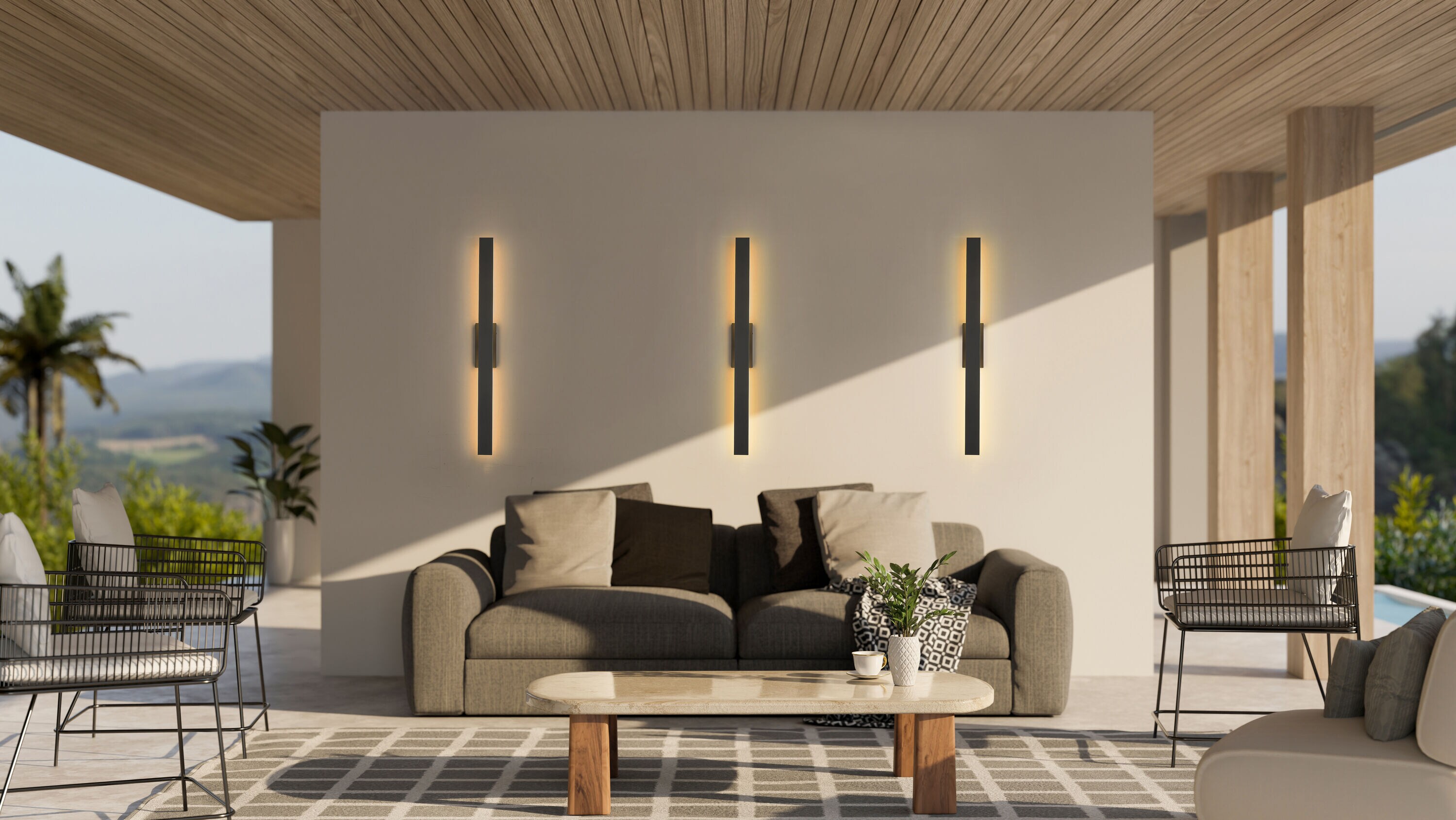 Z-Lite 5006-48BK-LED Outdoor-Wall-Lighting - View #2