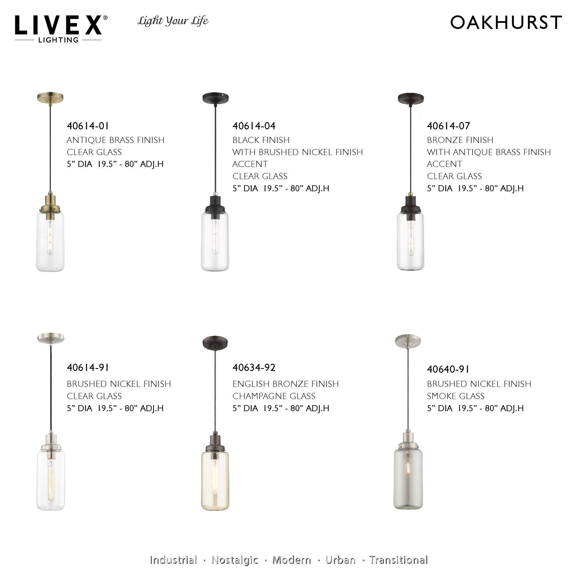 Livex Lighting 40614-04 Pendant-Lights - View #11