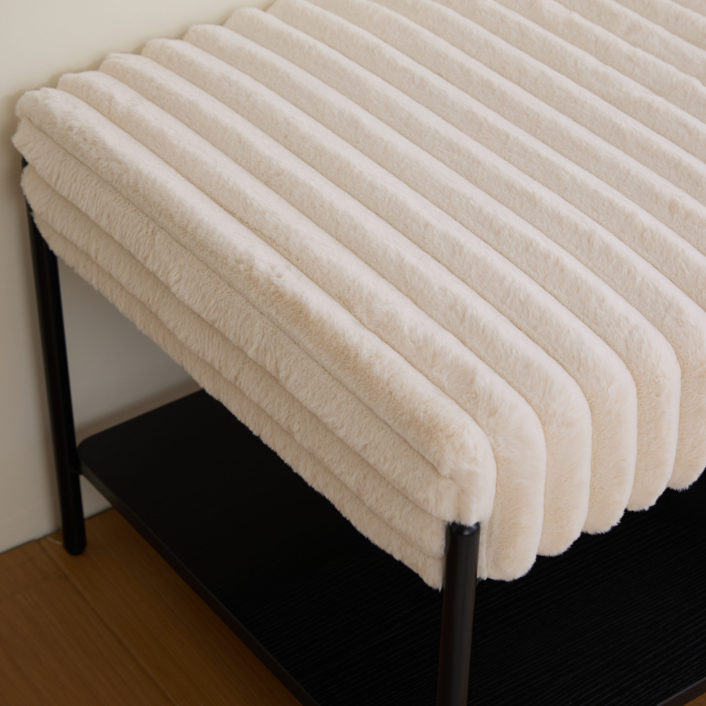Aortzio HM-T4065-BEIGE Indoor-Ottomans - View #5