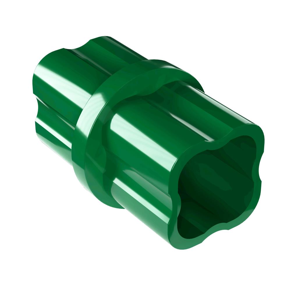 PVC Pipeworks 125-IC-GR-10 1-1/4-in Schedule 40 PVC Adapter Coupling in Green (10-pack)