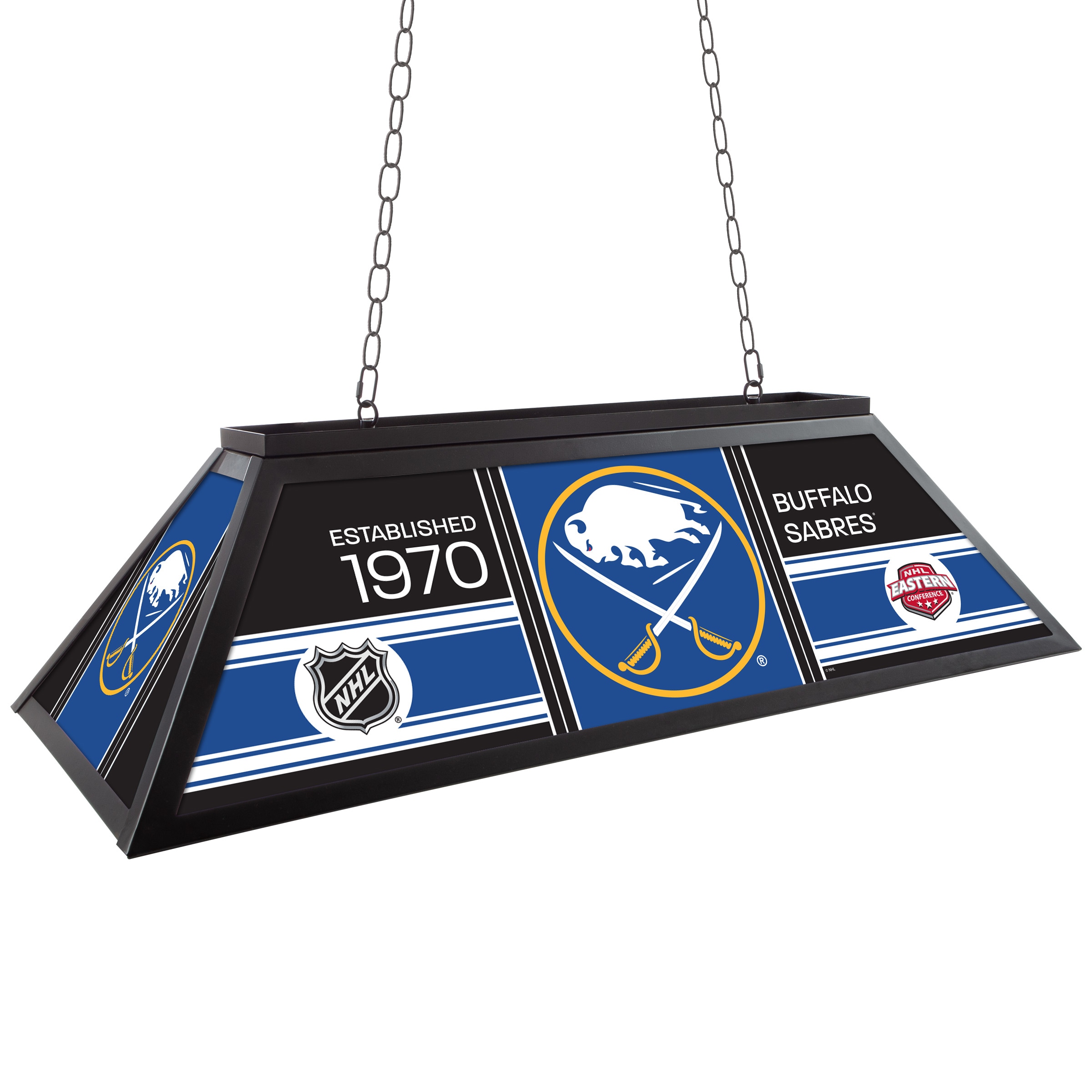 Trademark Gameroom NHL4400-BS-PCH Matte Black Incandescent Medium base (E-26) Pool Table Lighting