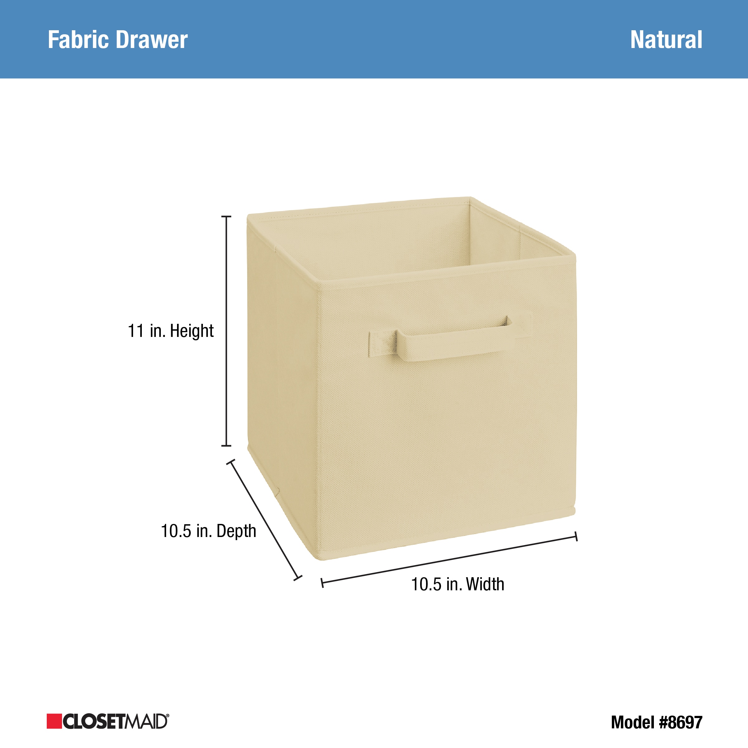 ClosetMaid 8697 Bins-Baskets - View #4
