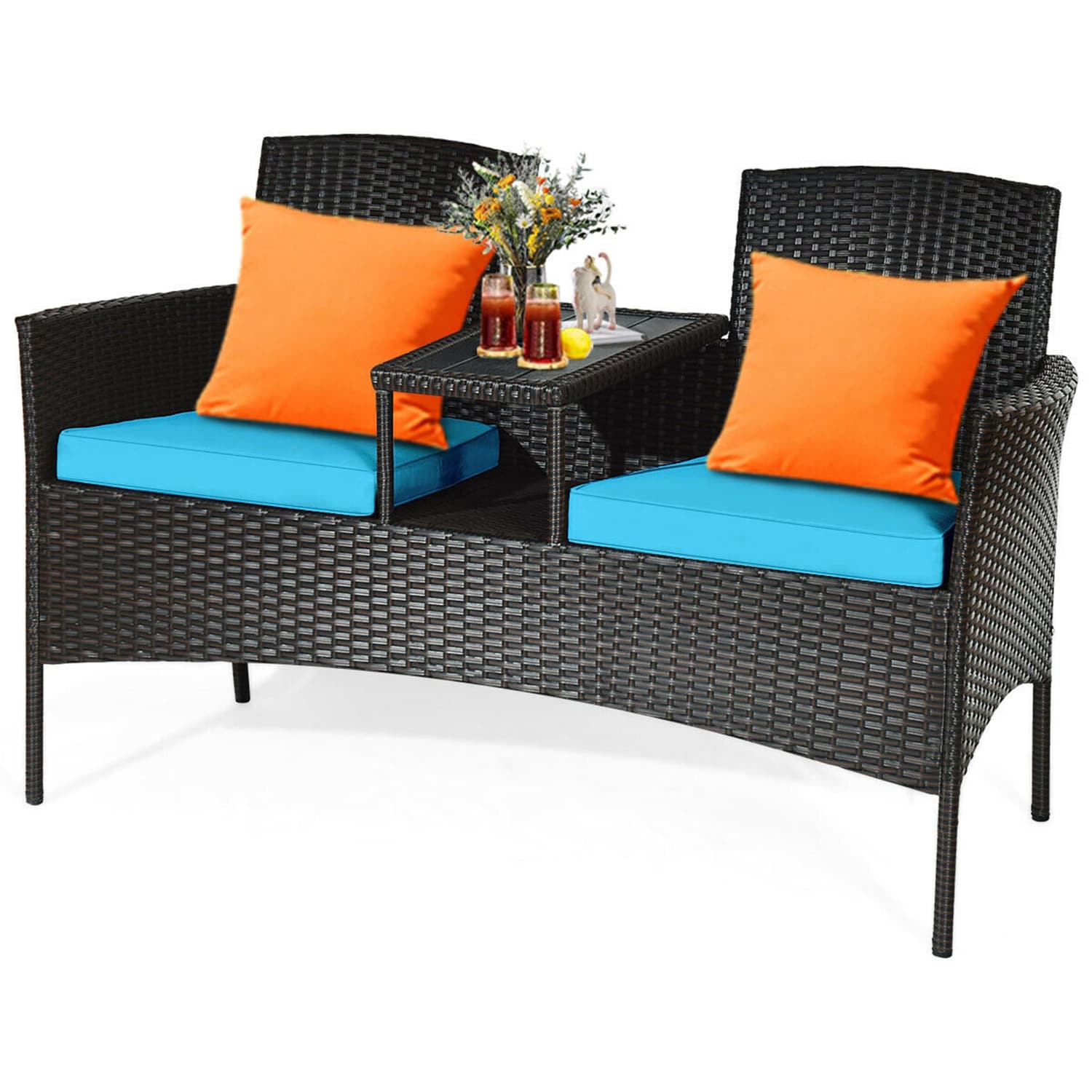 Forclover HYFE-63233TU Patio-Conversation-Sets - View #11
