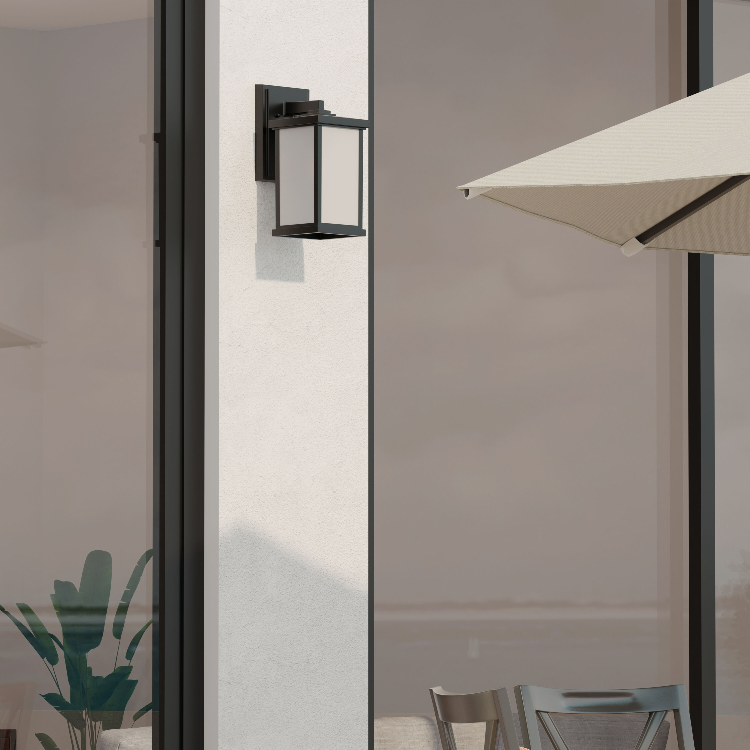 Project Source WL131MBK Outdoor-Wall-Lighting - View #9