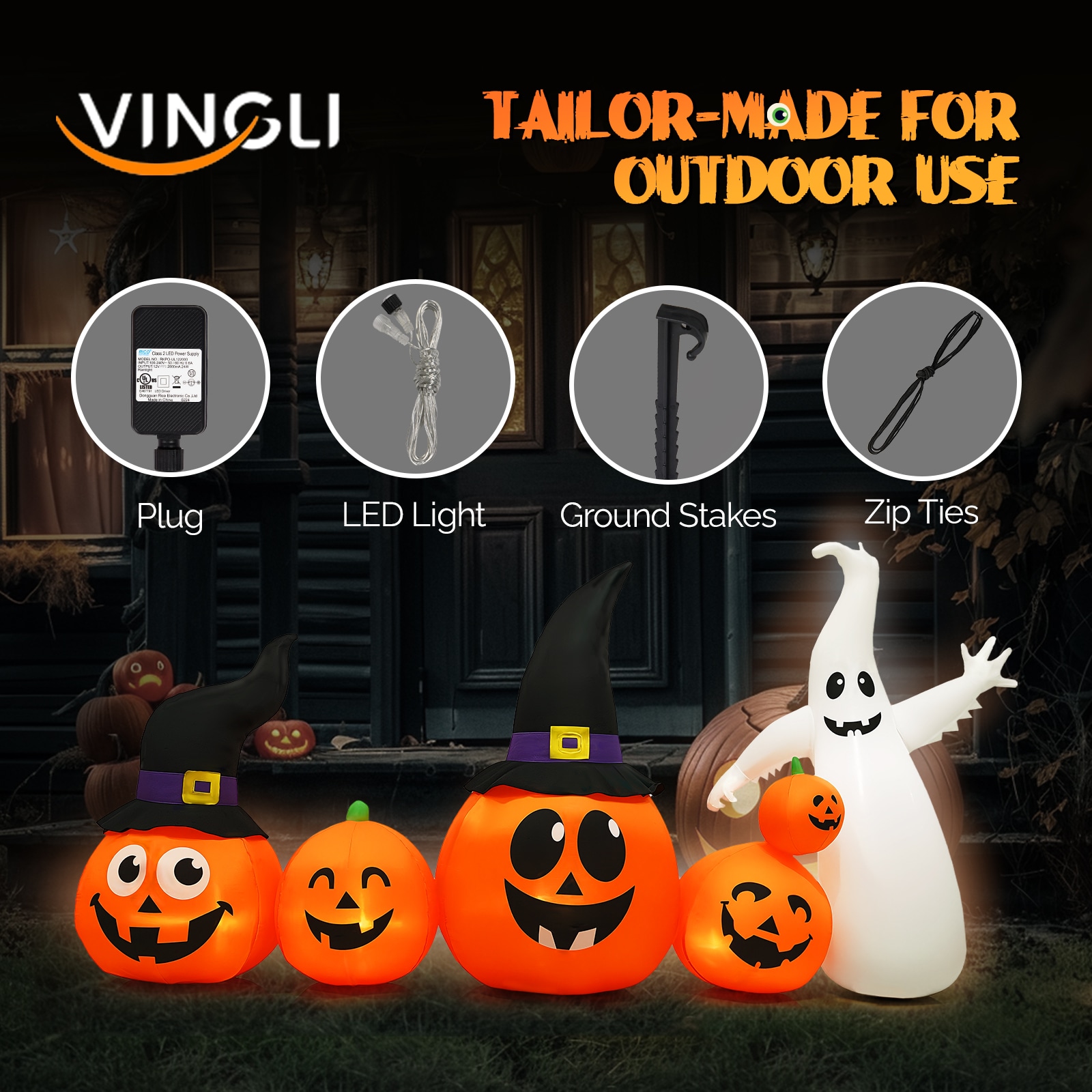 VINGLI LS-G61000378 Outdoor-Halloween-Decor - View #4