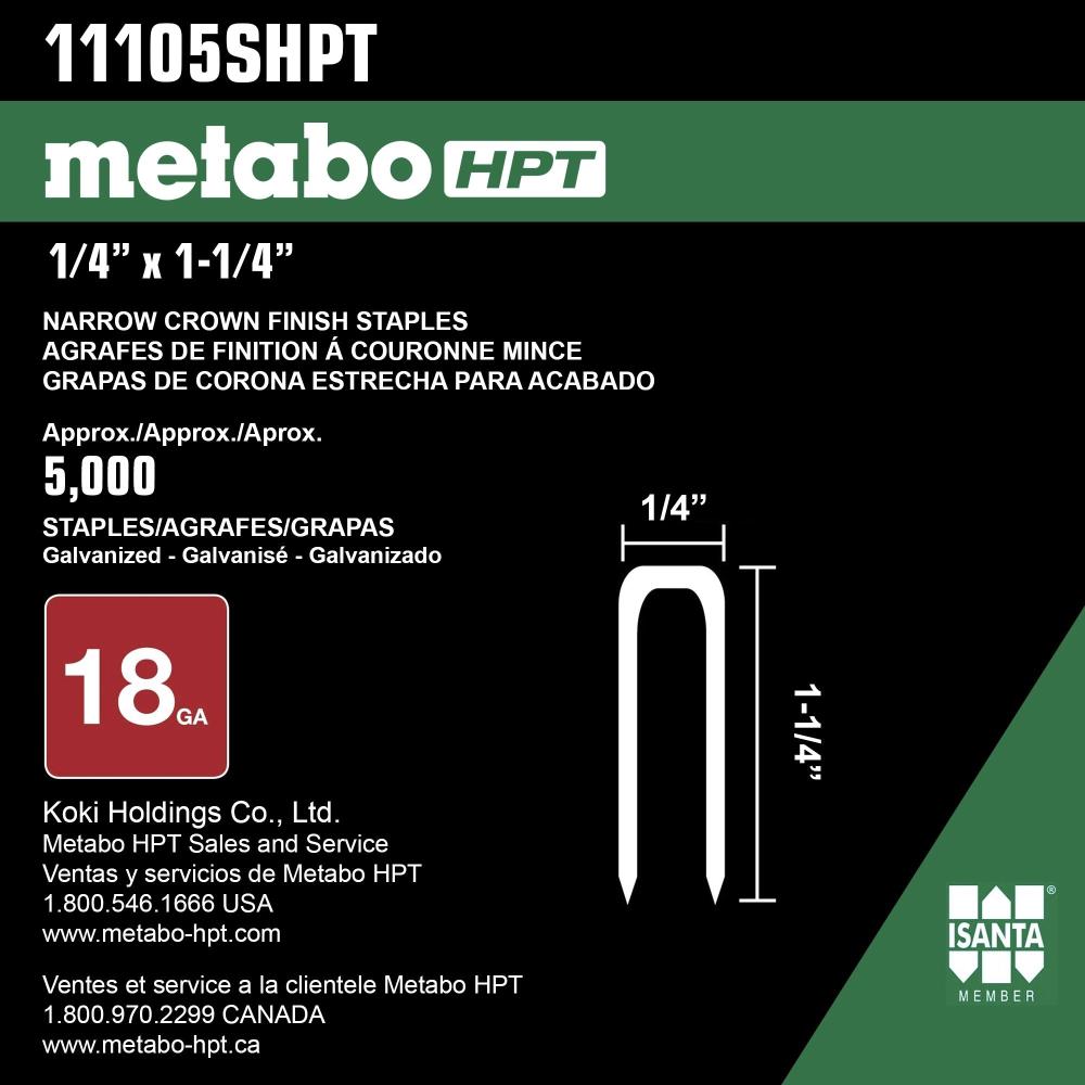 Metabo HPT 11105SHPT staples - View #3