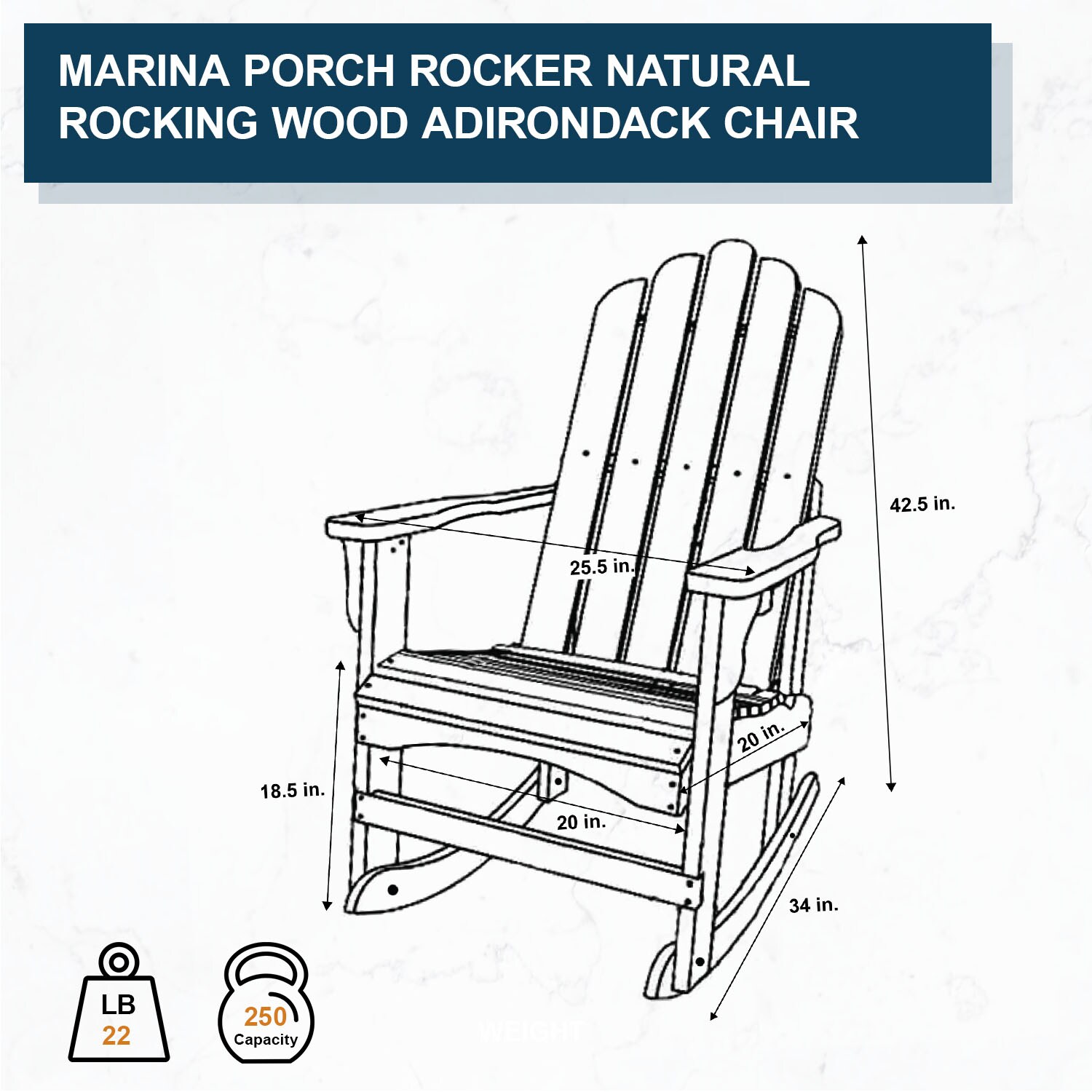 Shine Company 4698N Patio-Chairs - View #6
