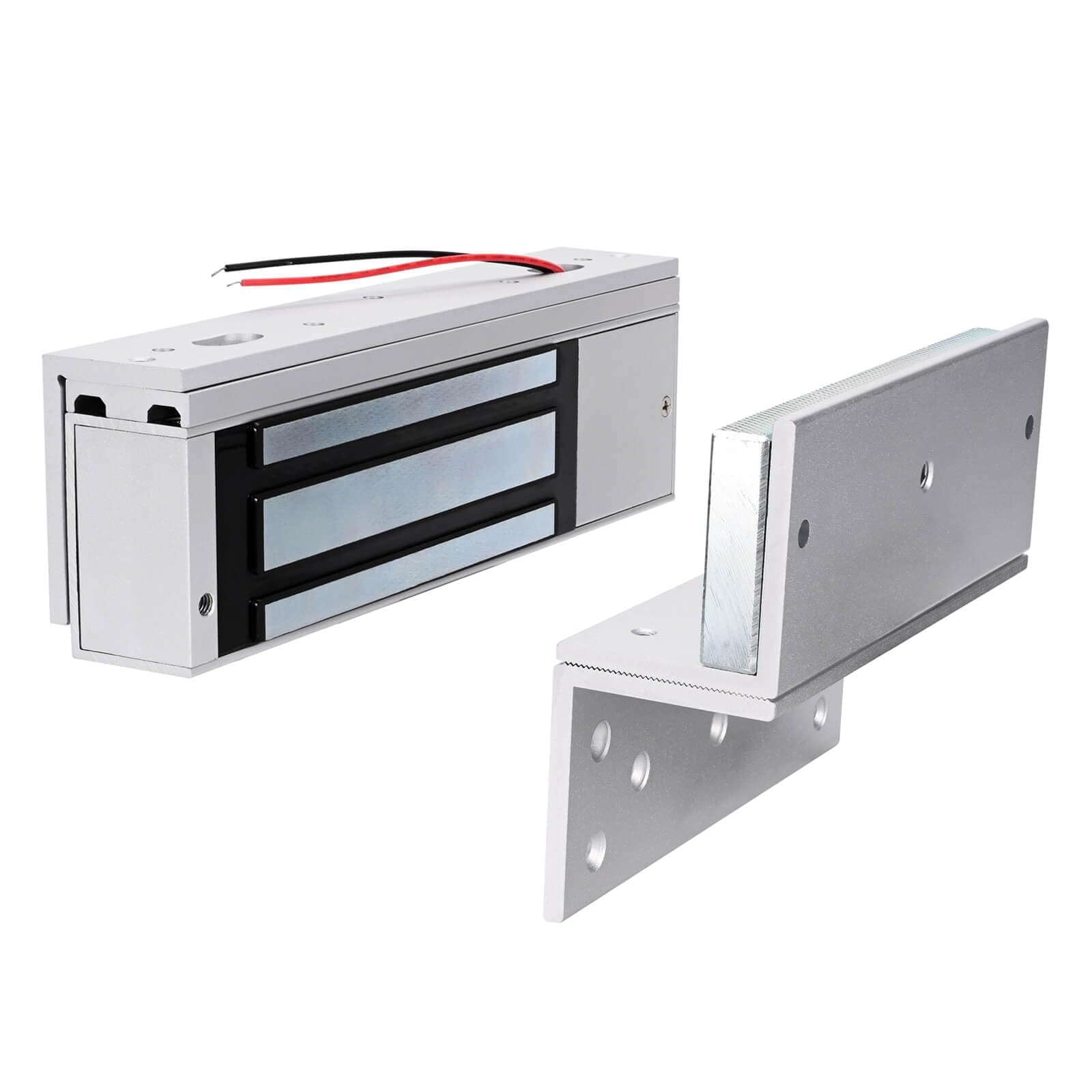 Aoibox Electric Magnetic Door Lock with Z and L Bracket Outdoor Waterproof 500KG 1200lb Holding Force 12V DC #LAB1ZYP2