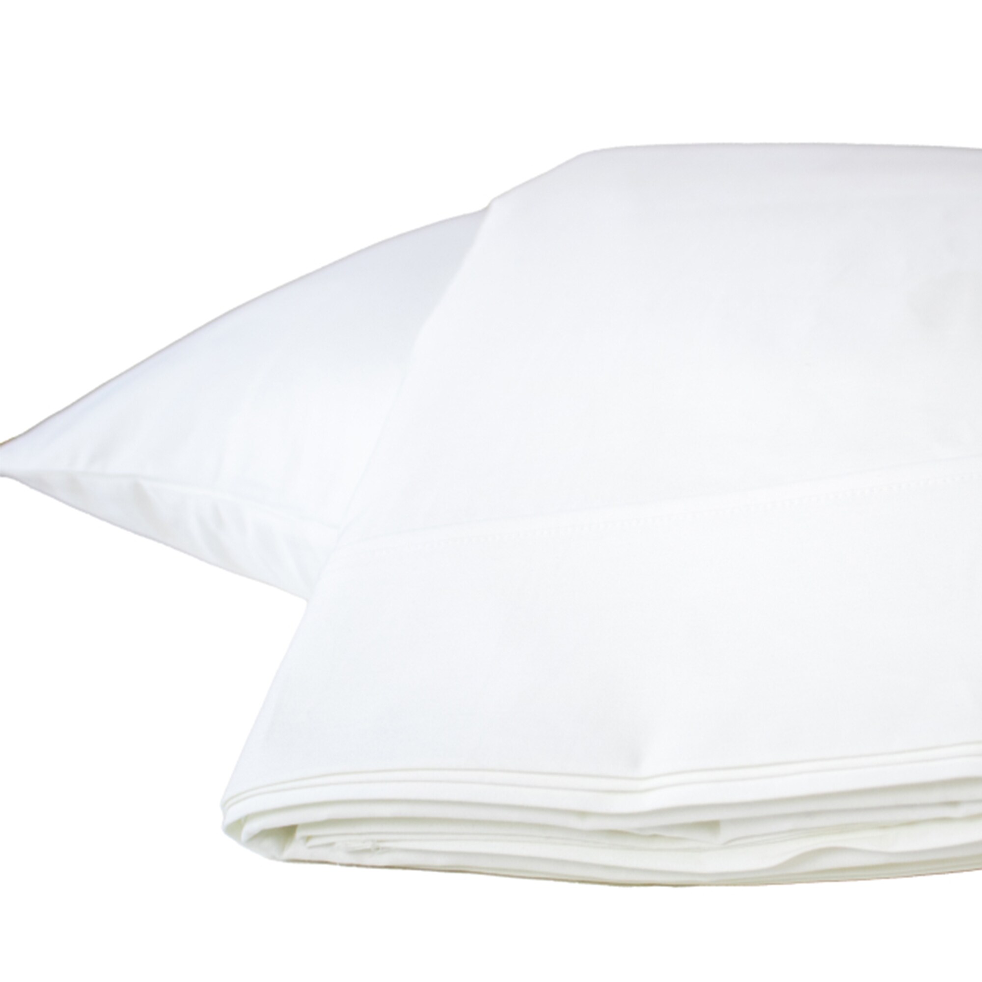 eLuxury CV1000QNSH WH Queen 1000 -Thread Count Cotton White 3 -Piece Bed Sheet Set