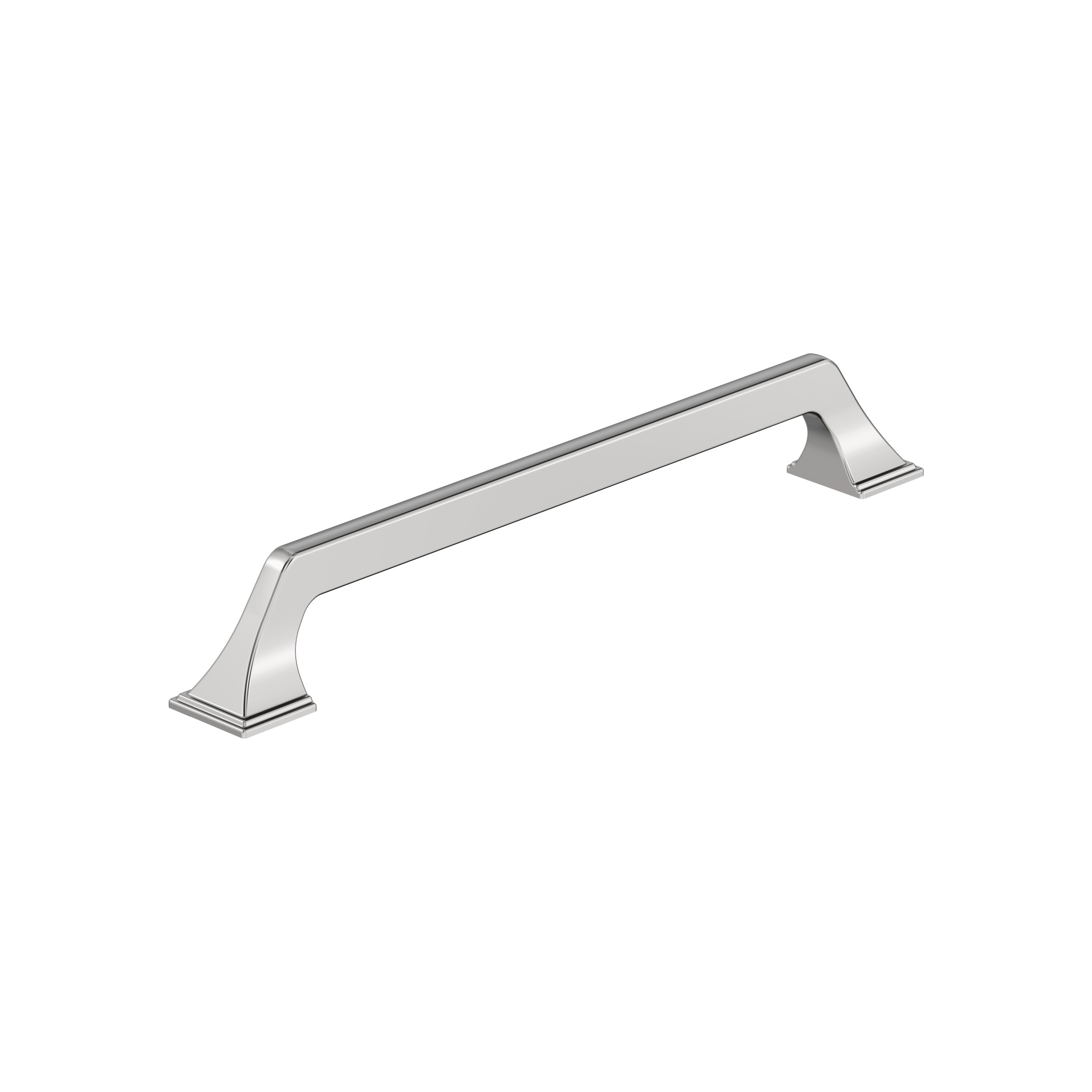 Amerock BP3692226 Exceed 7-9/16-in , 192mm Center to Center Polished Chrome Arch Handle