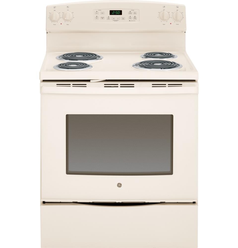 Premier 20 in. 2.4 cu. ft. Oven Freestanding Electric Range with 4 Coil  Burners - Bisque