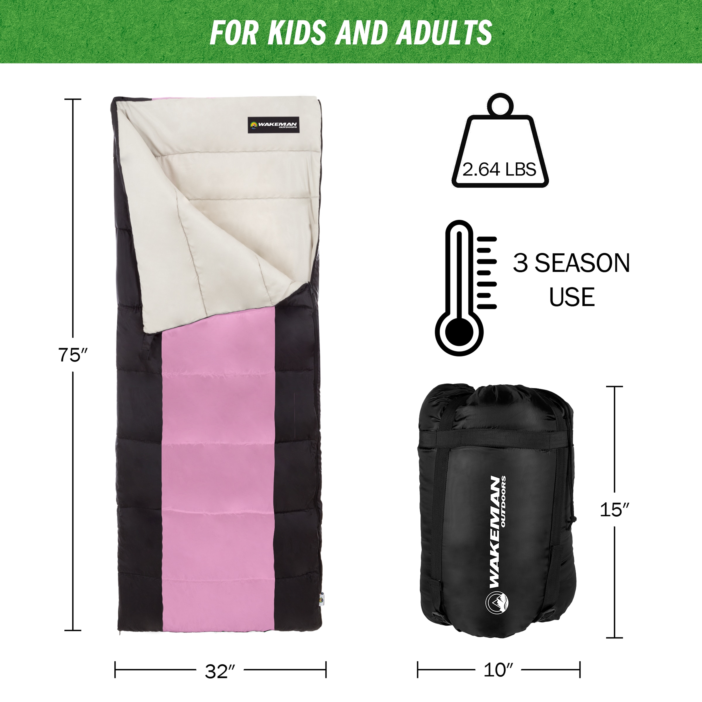 Leisure Sports 877733PWV Sleeping-Bags - View #7