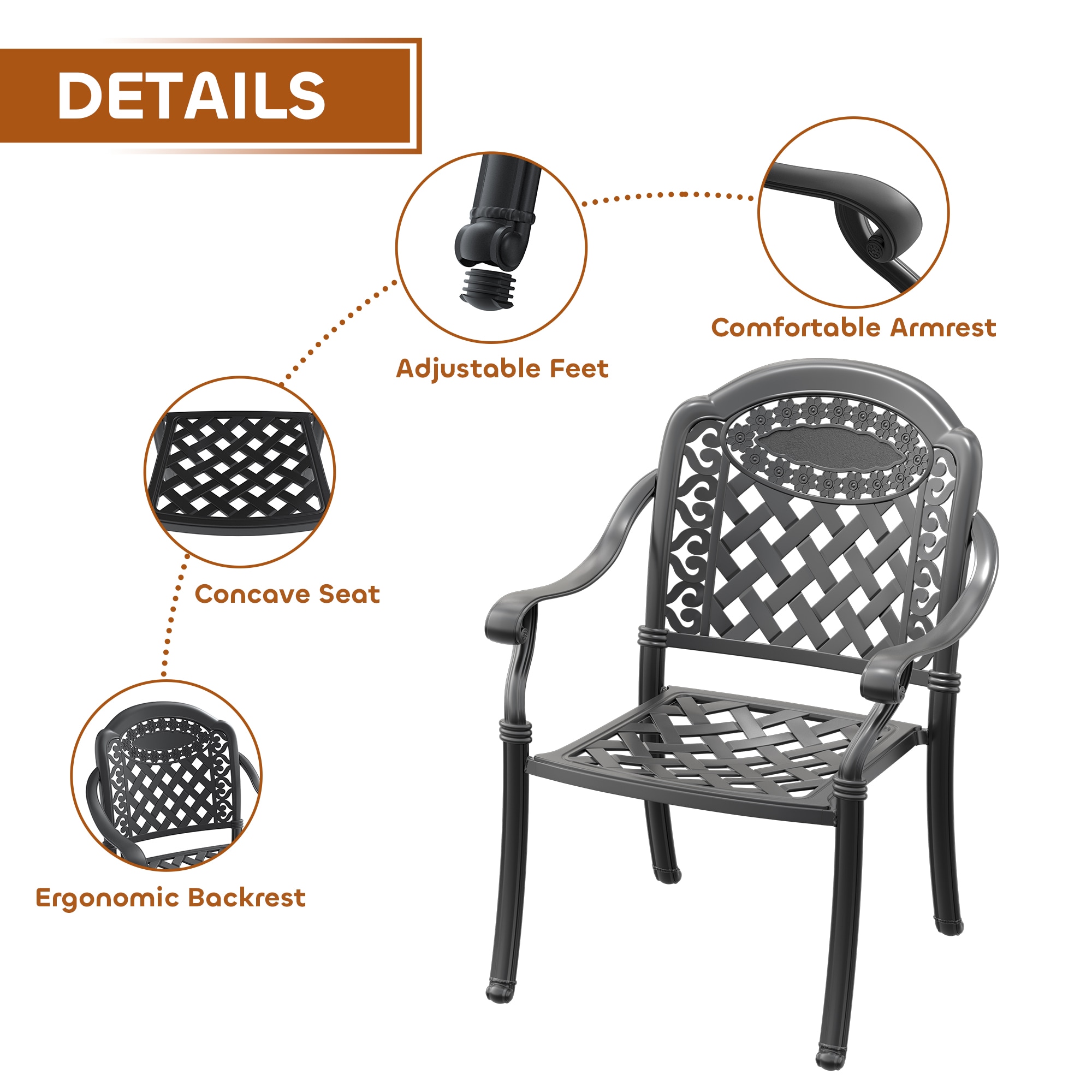 nicesure SLBK6008CZ4A1165RC Patio-Dining-Sets - View #6