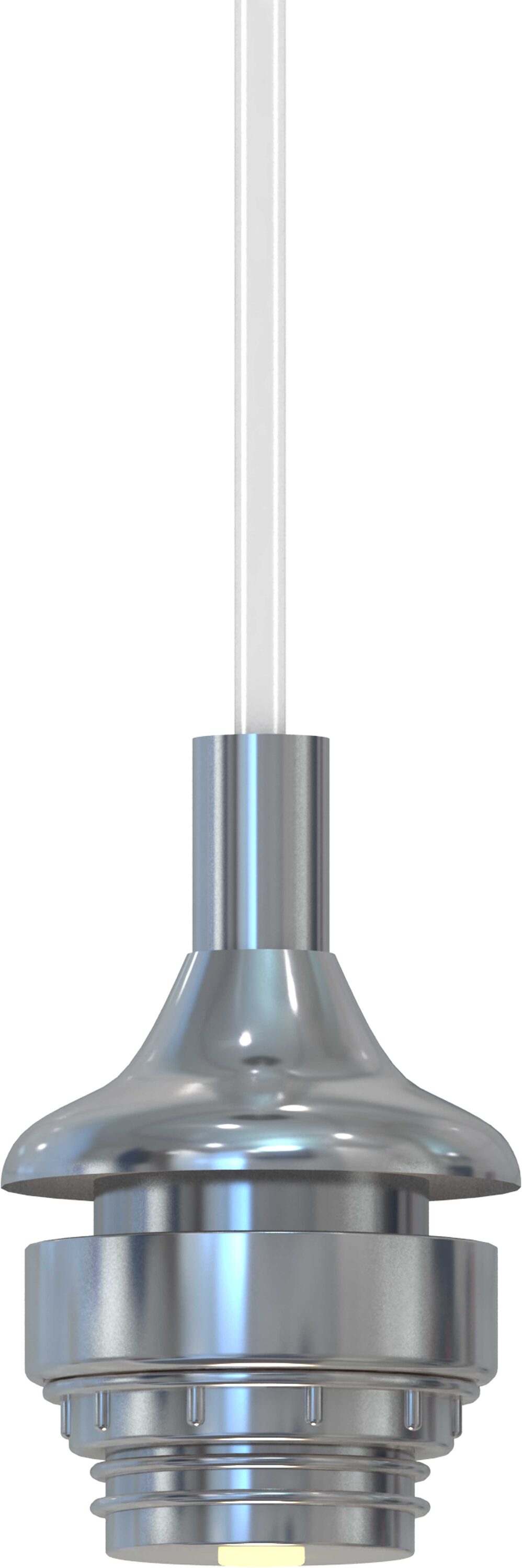 Volume Lighting V2429-33 Esprit Brushed nickel Modern/contemporary Cylinder Integrated LED Mini Hanging Pendant light