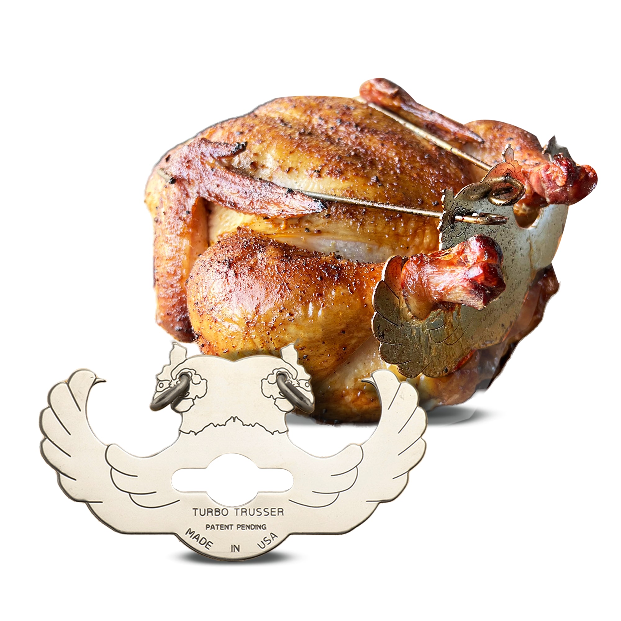 TURBO TRUSSER TT-CK Stainless steel Chicken rack