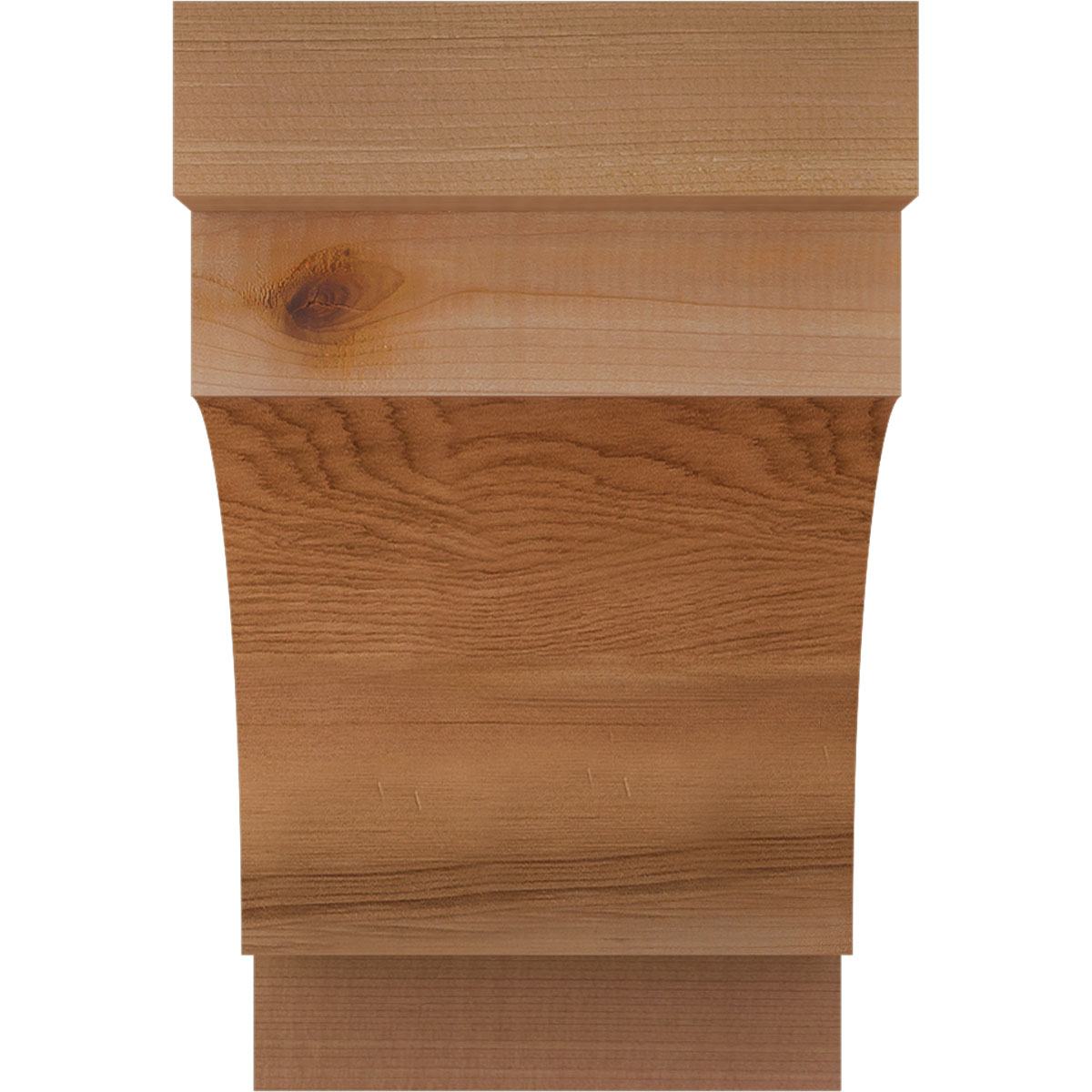 Ekena Millwork COR06X10X10MED00RWR corbels - View #2