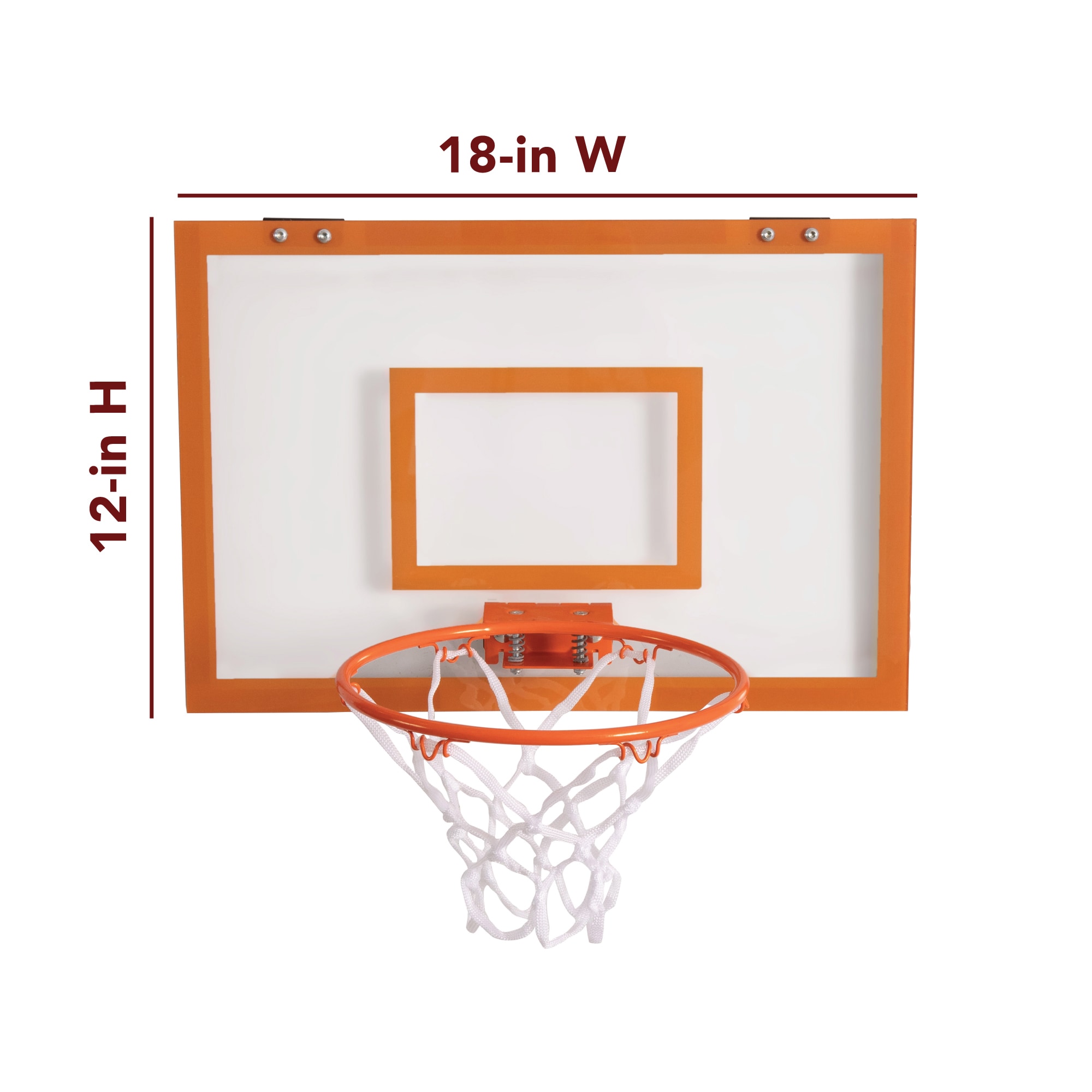 Goplus Over-The-Door Mini Basketball Hoop Includes Basketball & Hand Pump  Indoor Sports