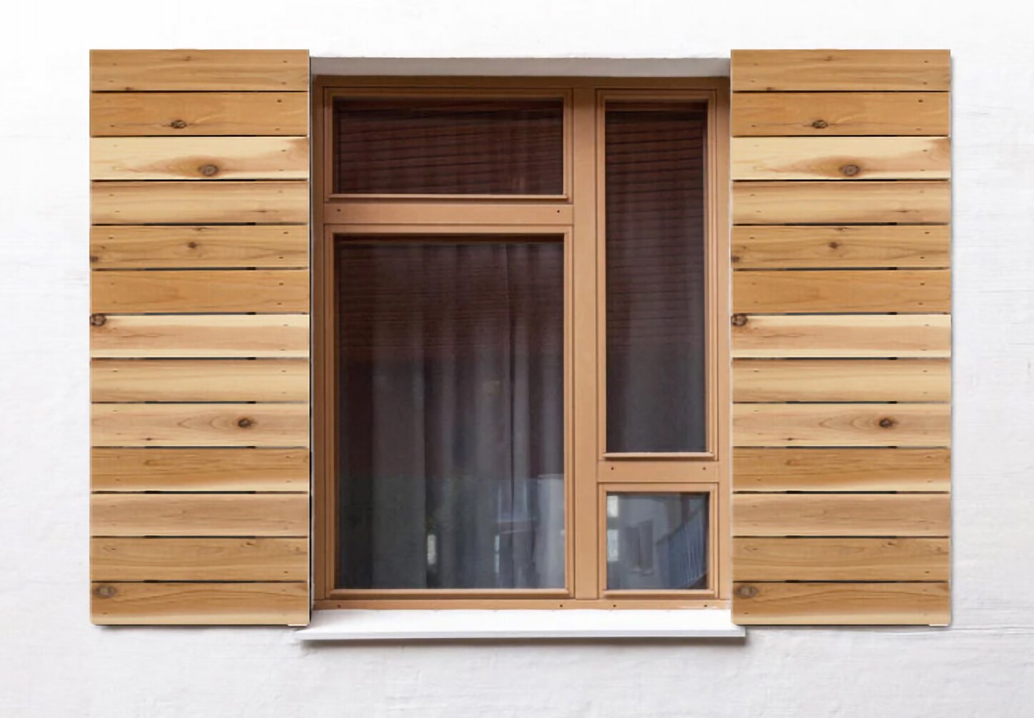 contemporary exterior shutters