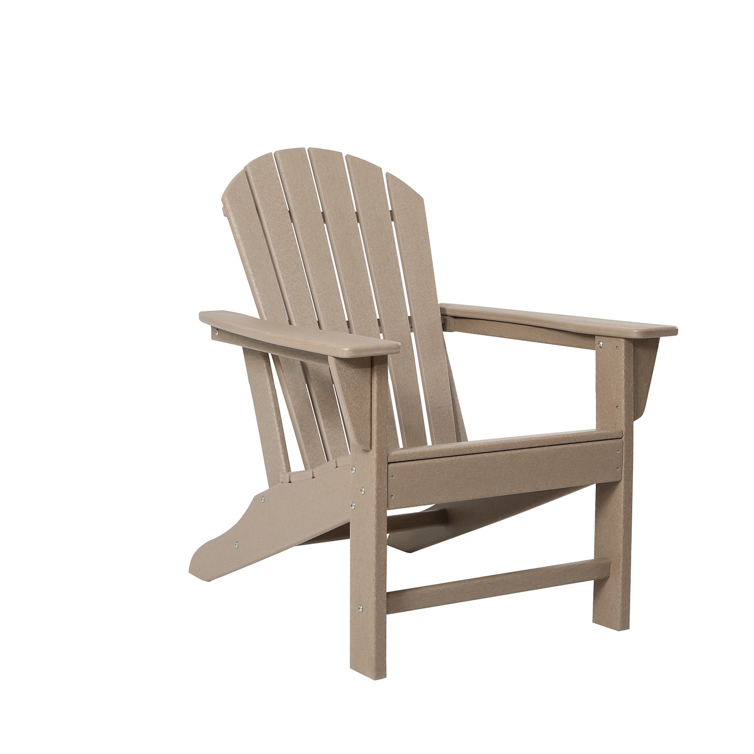 taupe adirondack chairs