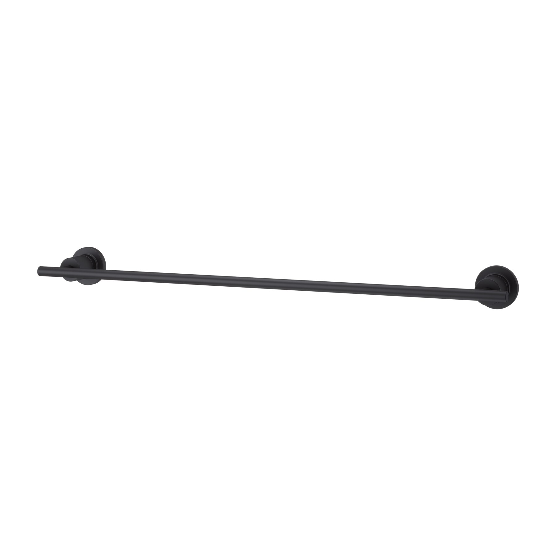 Pfister BTB-NC2B Contempra 24-in Matte Black Wall mount Single Towel Bar