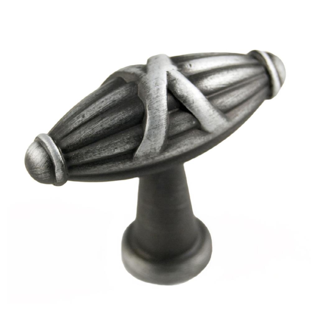 RK International CK 757-DN Distressed nickel Rectangular Traditional Cabinet Knob