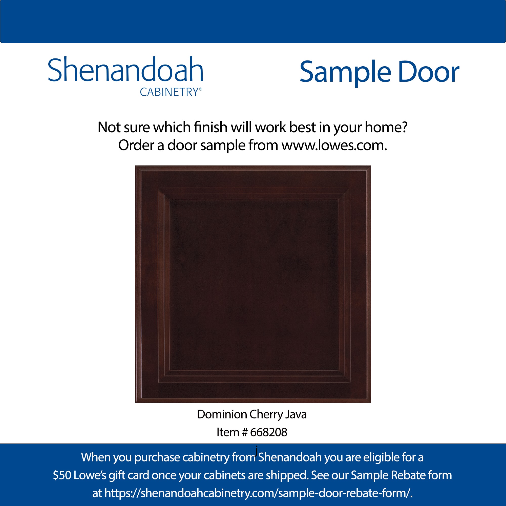Shenandoah 97859 Cabinet-Samples - View #5
