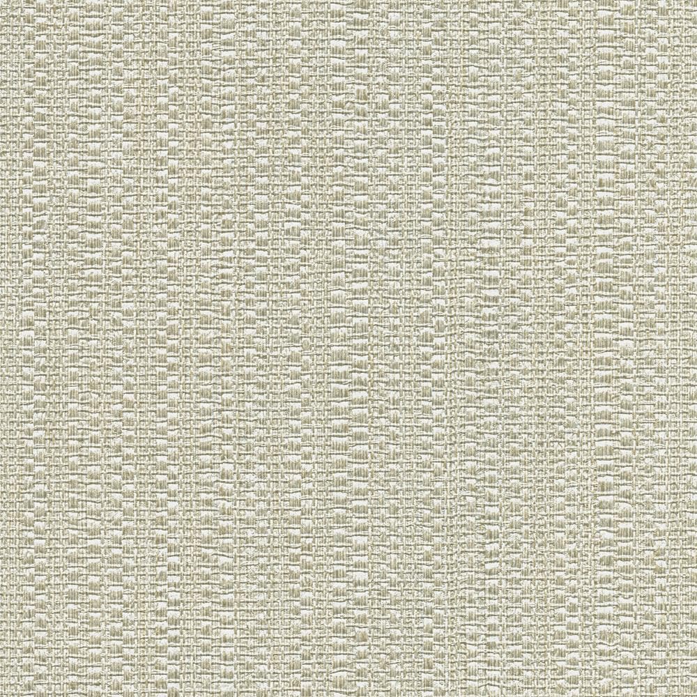 Warner Textures 2807-8038 Warner Grasscloth Resource 60.8-Sq. Feet Pearl Vinyl Textured Abstract 3D Unpasted Wallpaper