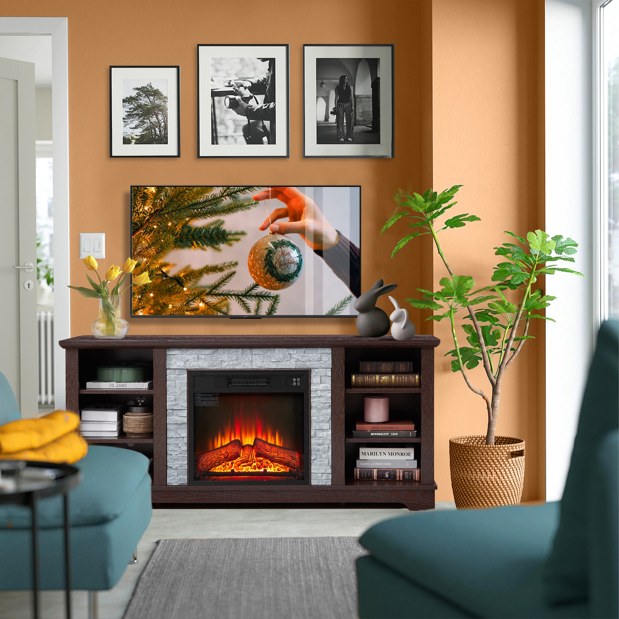 Sunrinx MG8-FP-16 Electric-Fireplaces - View #9