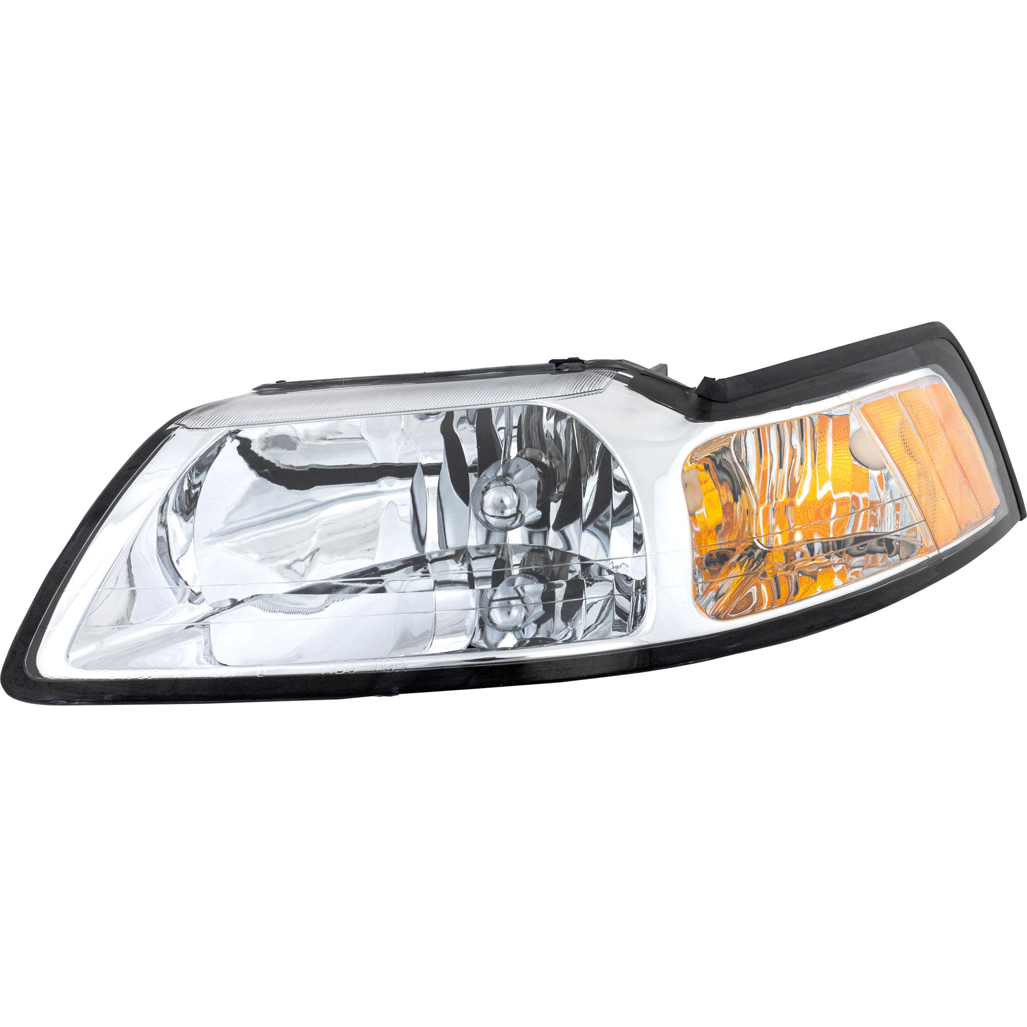 Garage-Pro JCW20-5696-01GP Headlight For Ford Mustang 99-00 Lh Assembly Halogen Chrome Interior