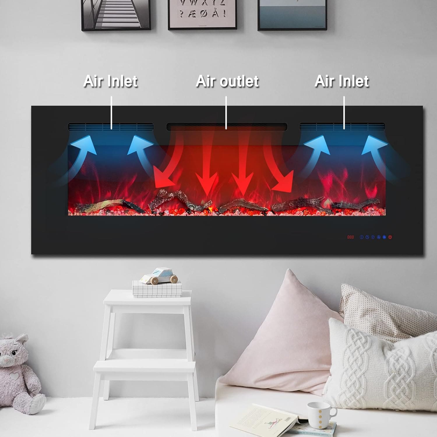 EdenDirect AL-DHM36 Electric-Fireplace-Fireboxes - View #3