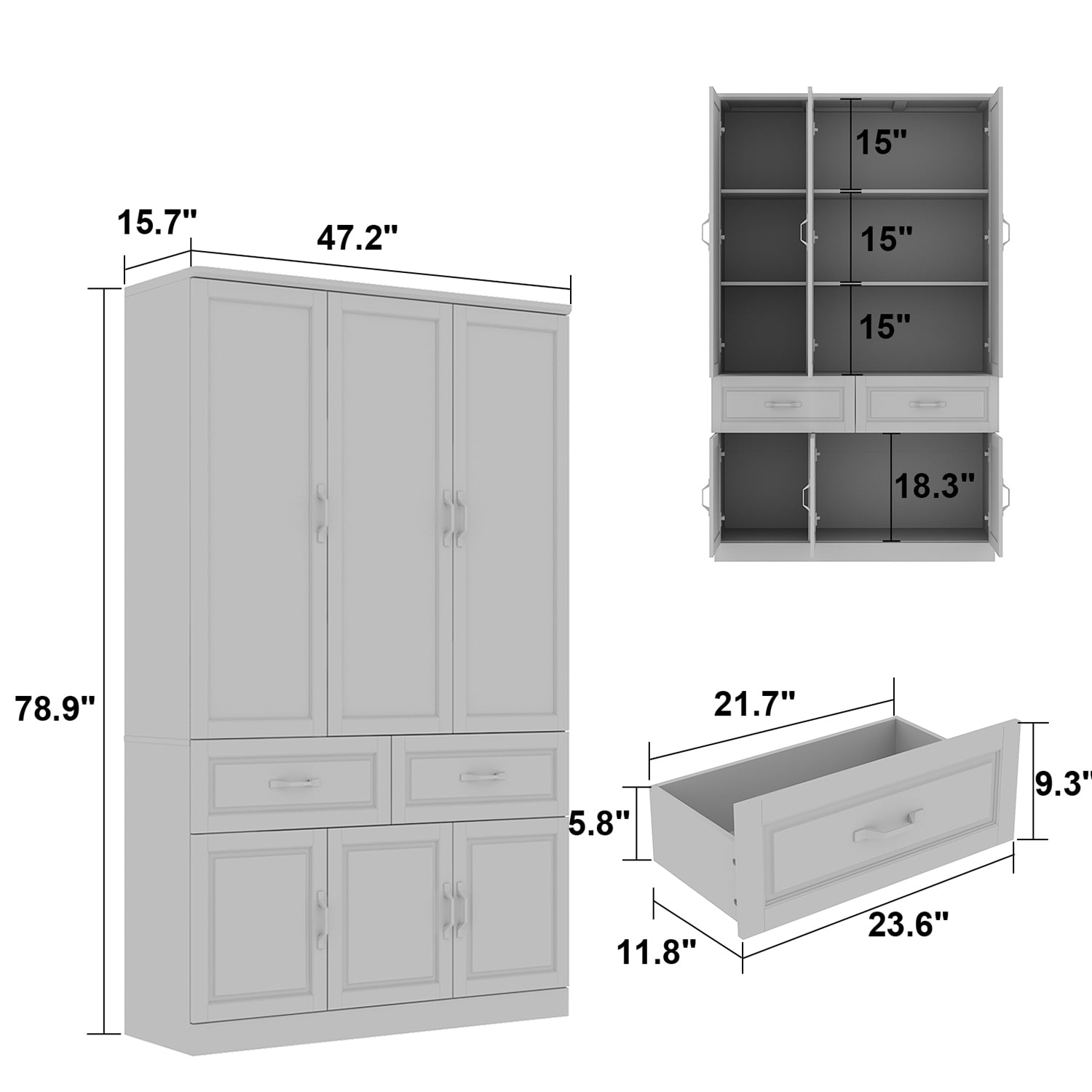 FUFU&GAGA KF020384-01+02 bookcases - View #11