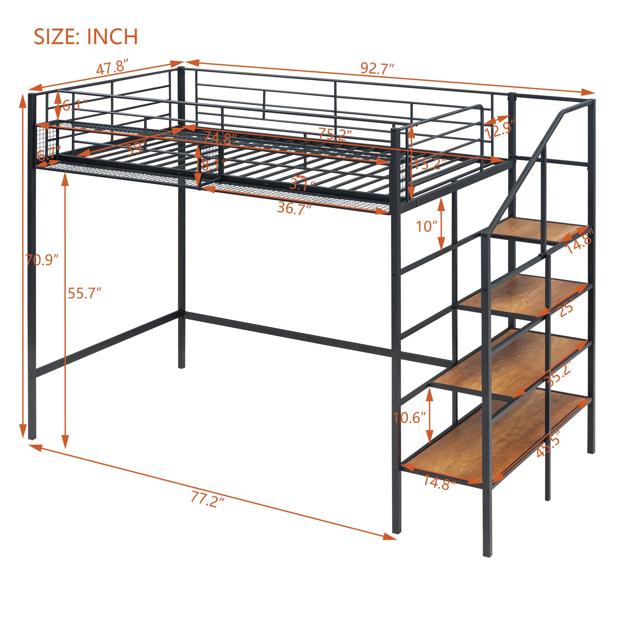 Yiekholo LL-1960AAB Bunk-Beds - View #4