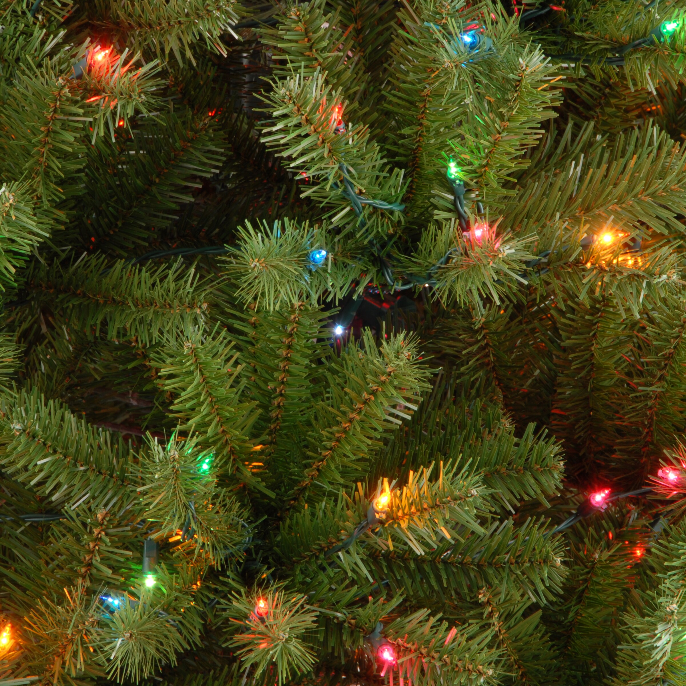 National Tree Company 4 5 Ft North Valley Spruce Pre Lit Artificial