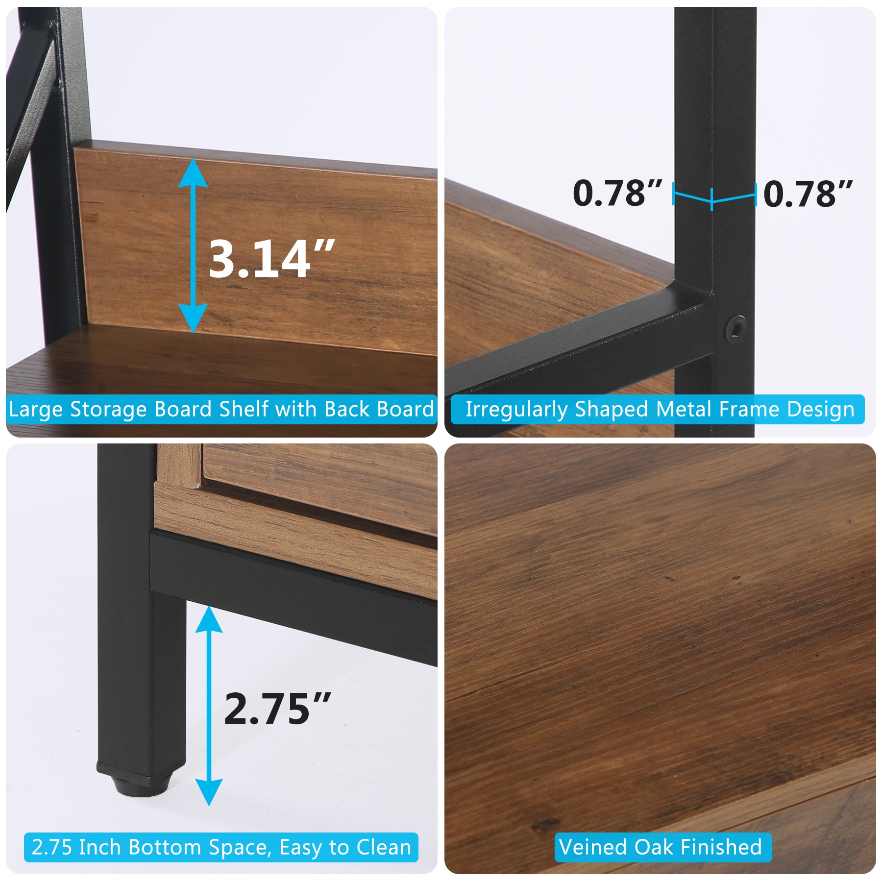 Tribesigns HOGA-F1609 bookcases - View #4