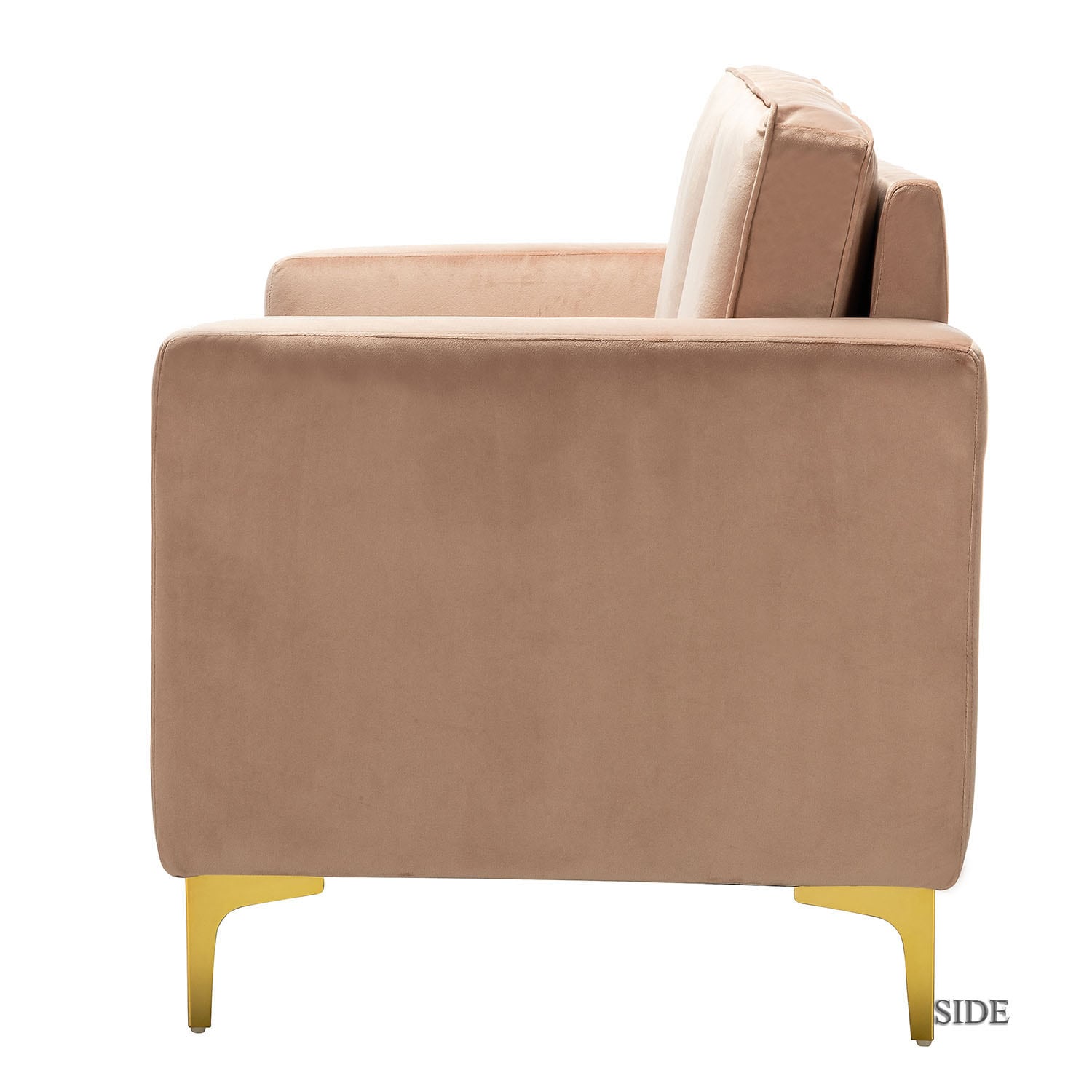 14 Karat Home SFMSY0083-PINK Sofas-Loveseats - View #3