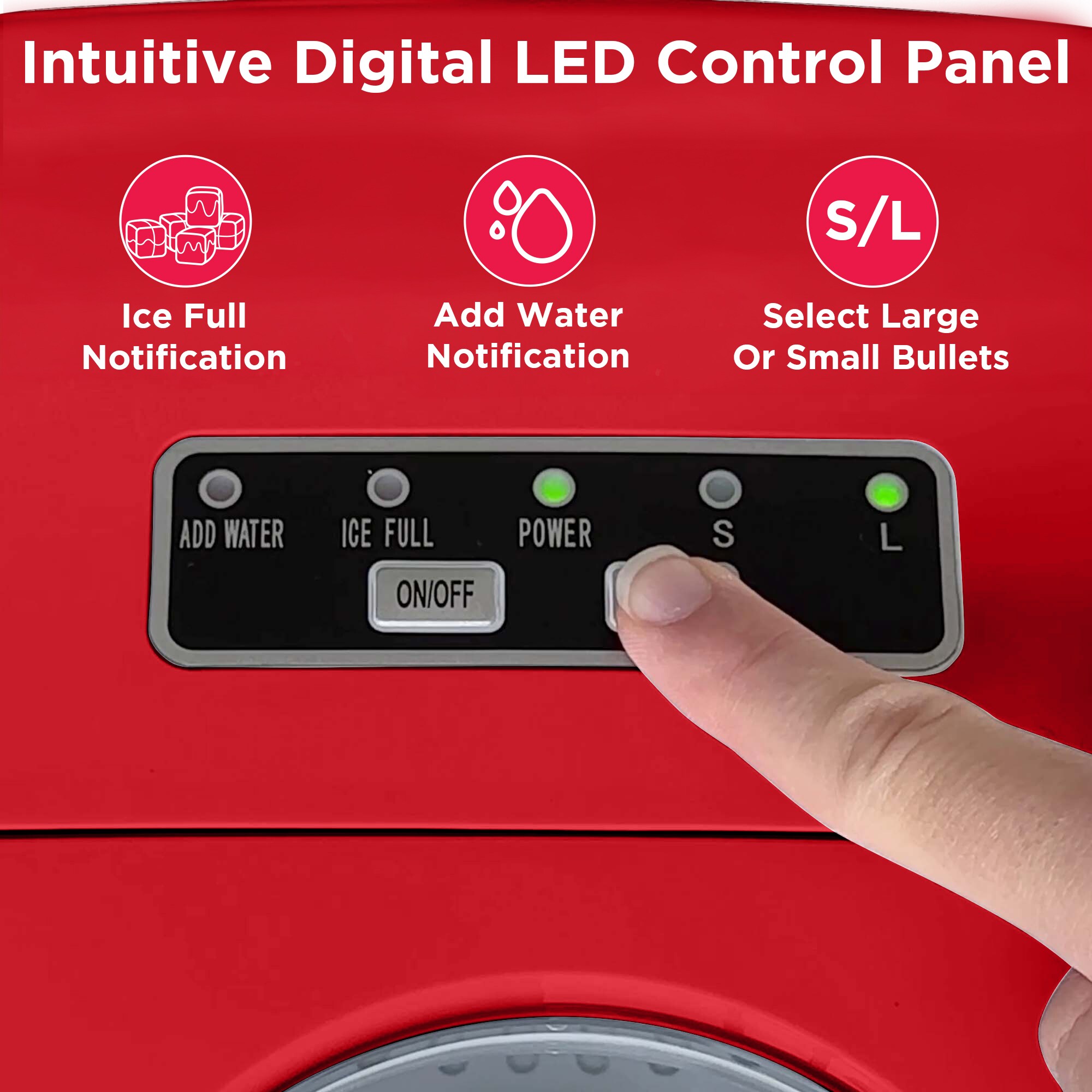 Frigidaire EFIC108-RED Ice-Makers - View #7