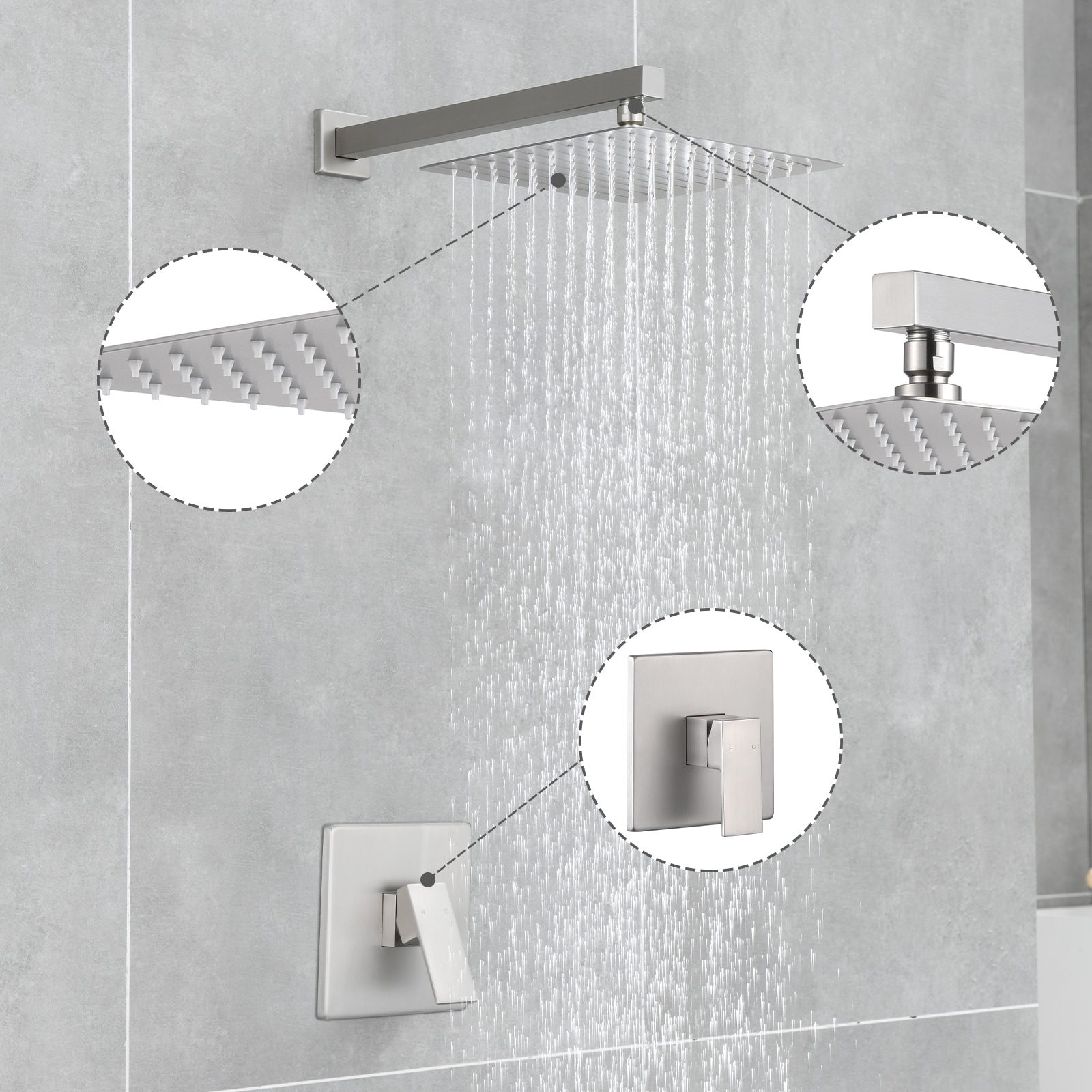 Flynama L-138117 Tub-Shower-Faucets - View #6